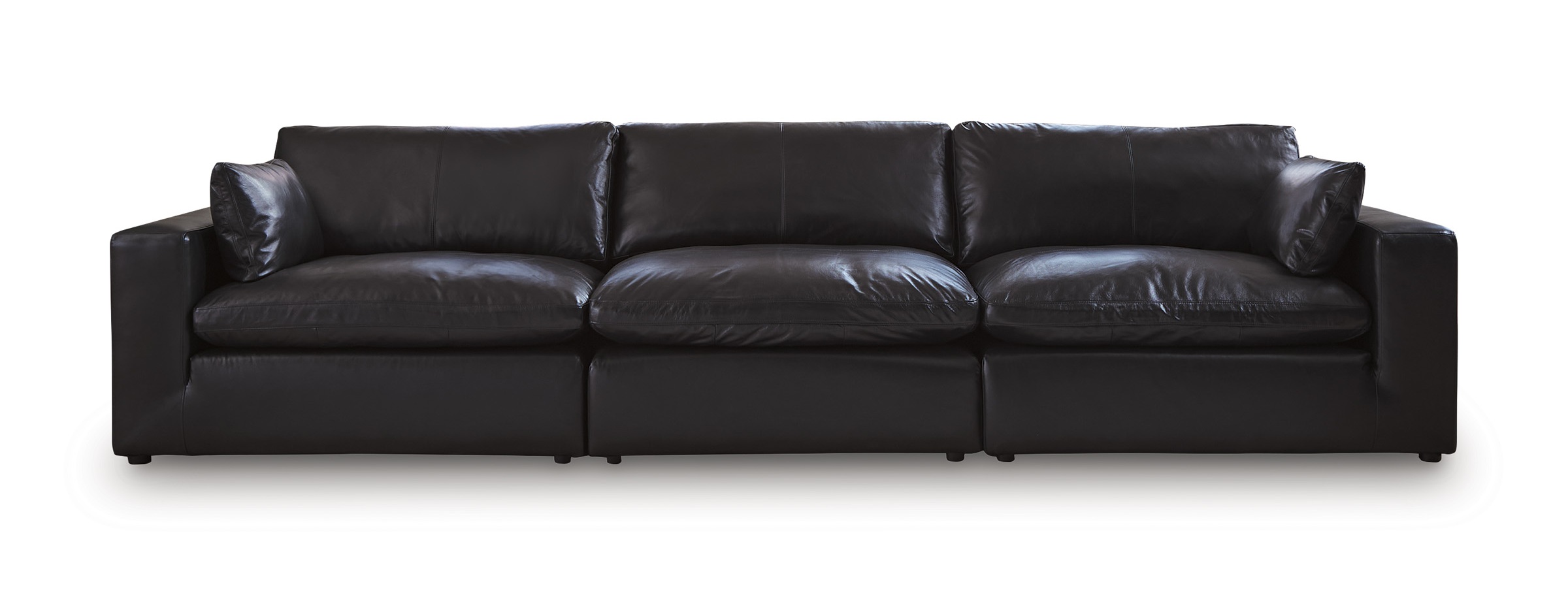 Emilia 3-Piece Leather Modular Sofa