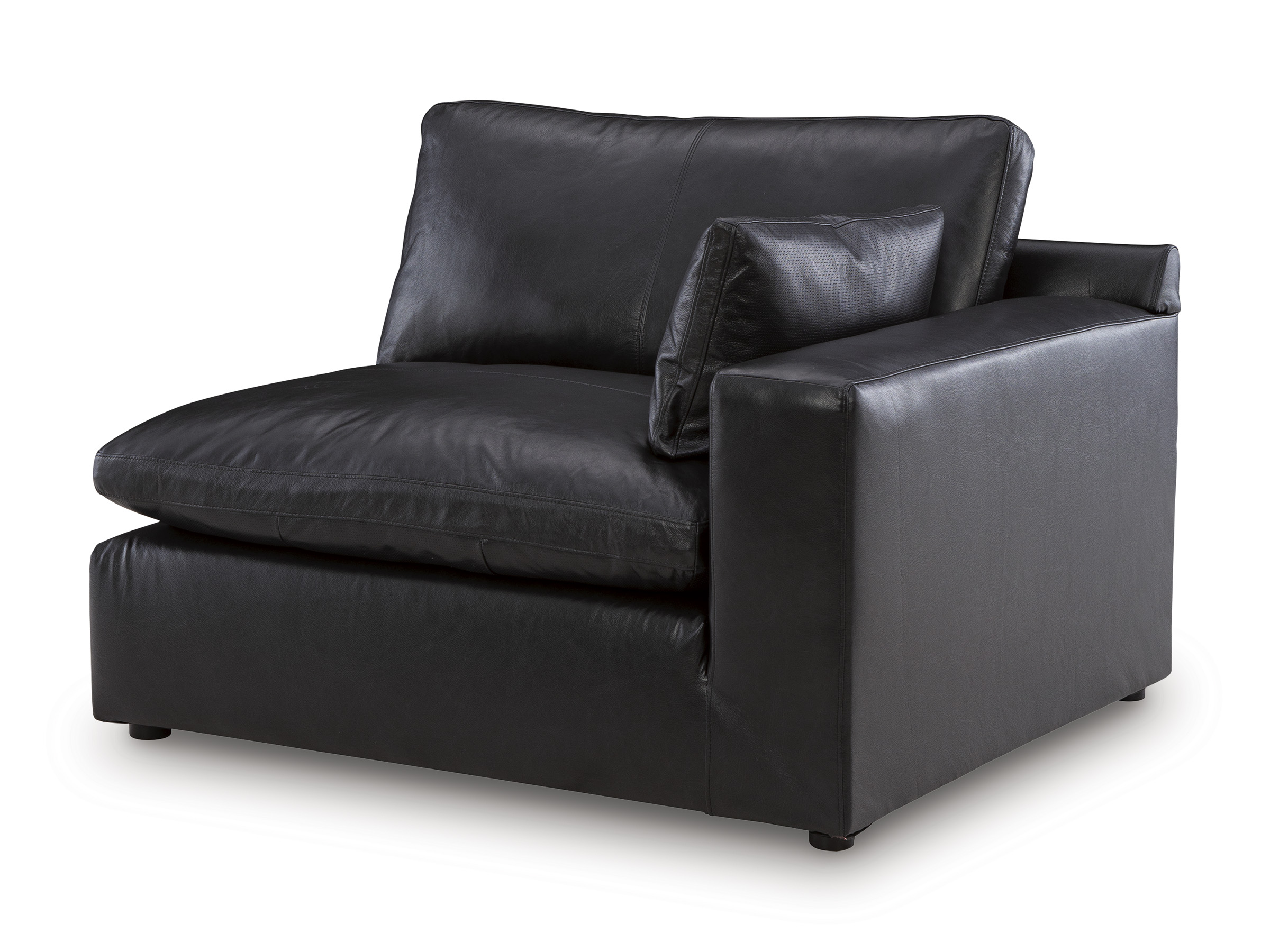 Emilia 4-Piece Leather Modular Sectional