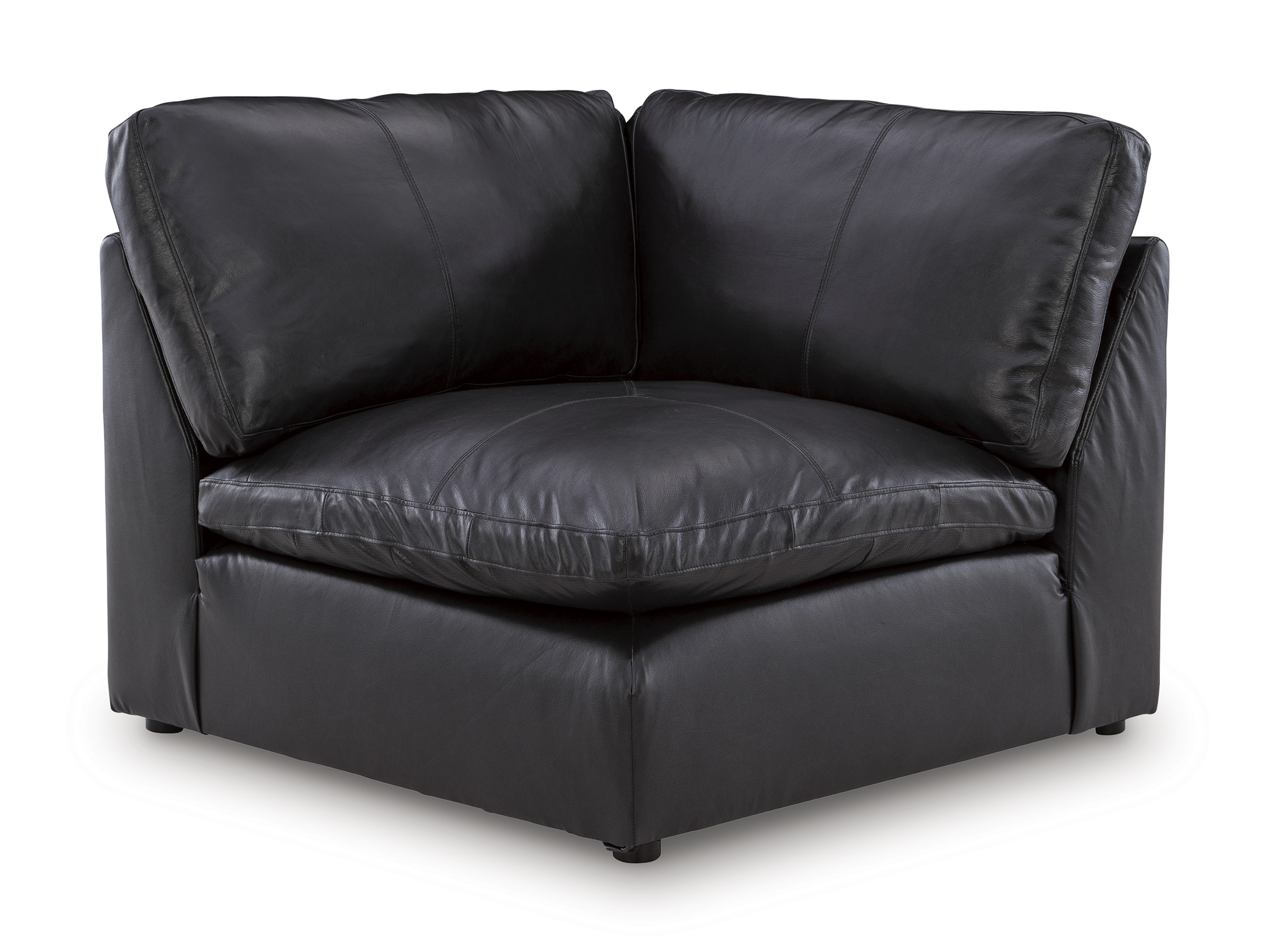 Emilia 6-Piece Leather Modular Sectional