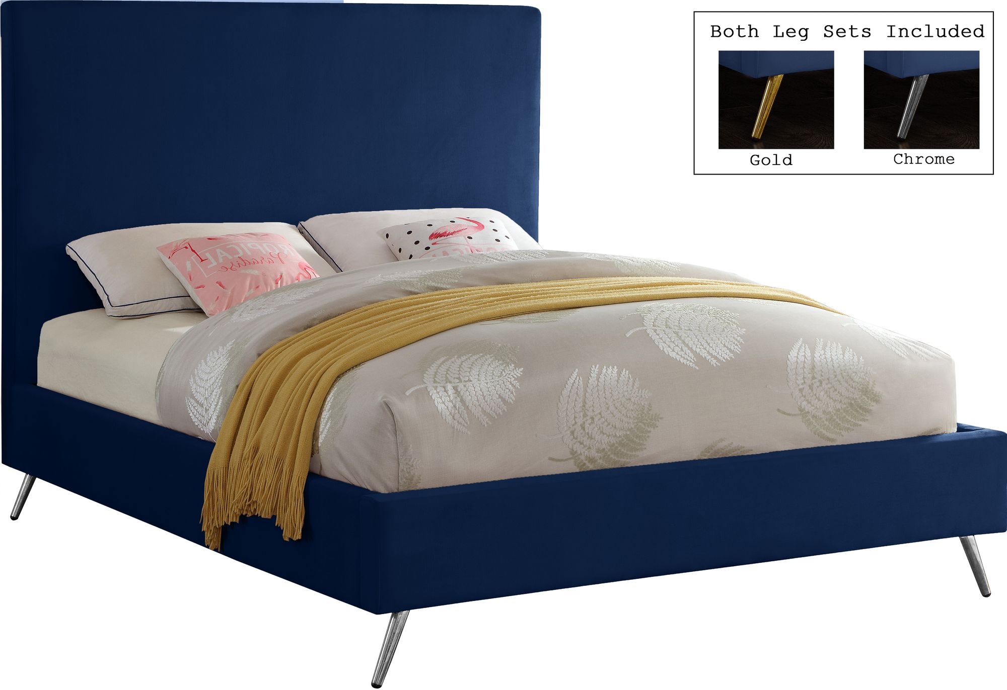 Jasmine Velvet Bed