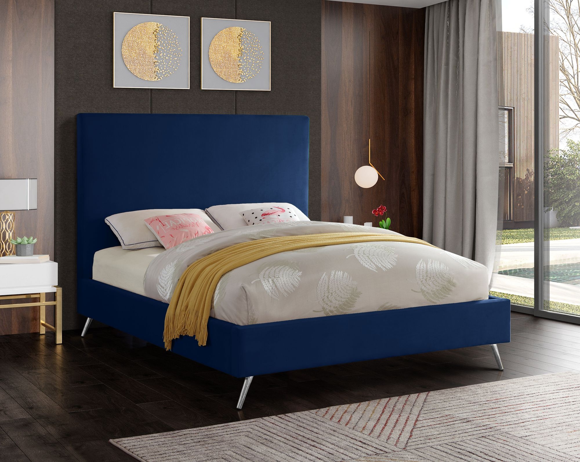 Jasmine Velvet Bed