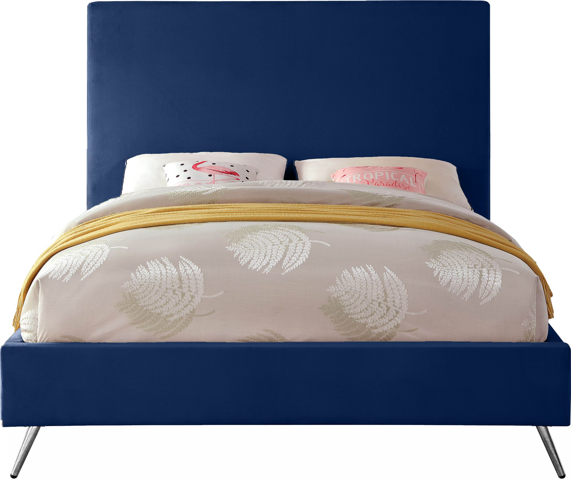 Jasmine Velvet Queen Size Bed