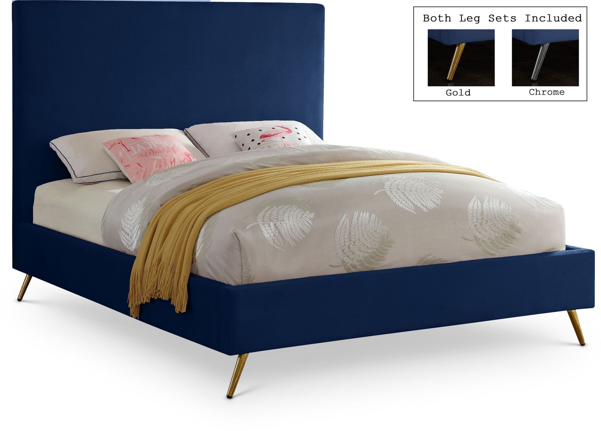 Jasmine Velvet Bed