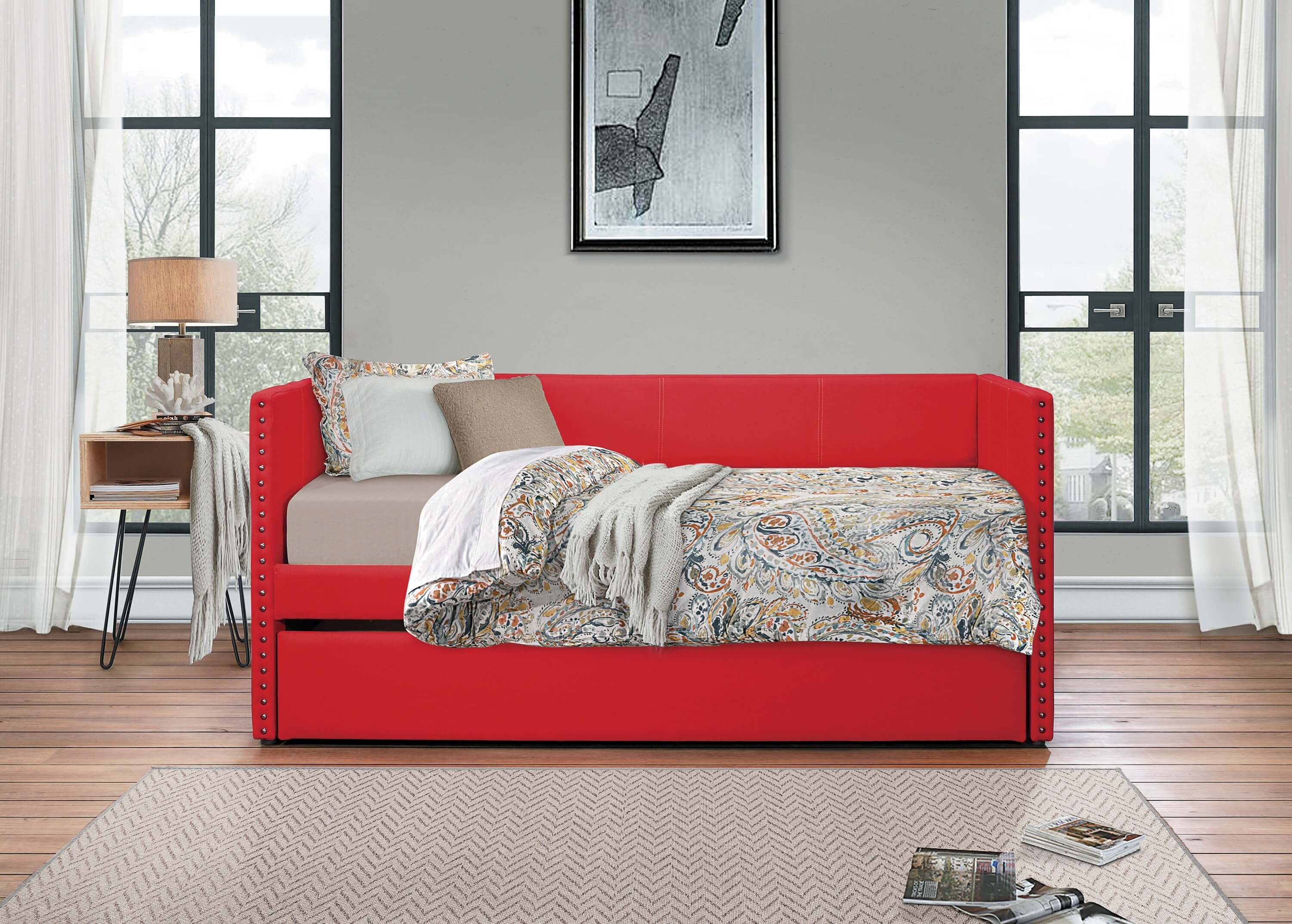Therese Fabric Daybed by Homelegance