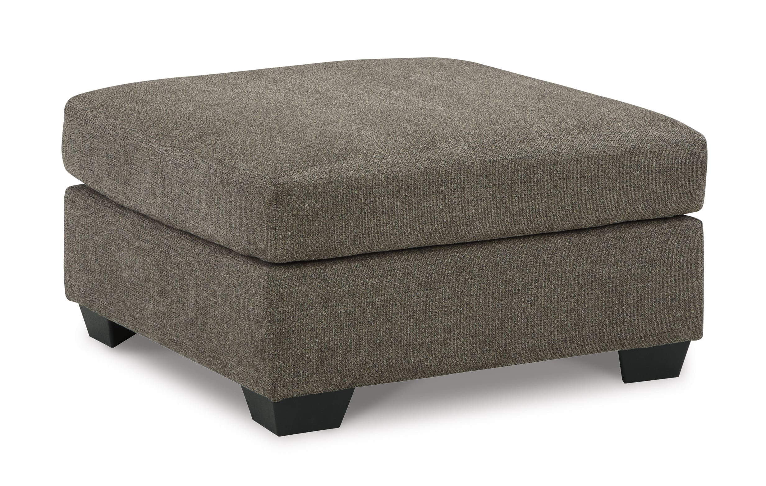 Ashley Mahoney Oversized Accent Chocolate Ottoman