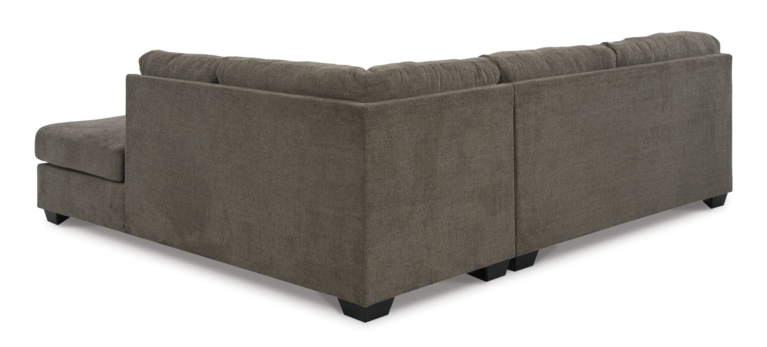 Mahoney 2-Piece Polyester L-Shaped Sectional Sleeper w/Right Arm Chaise Facing