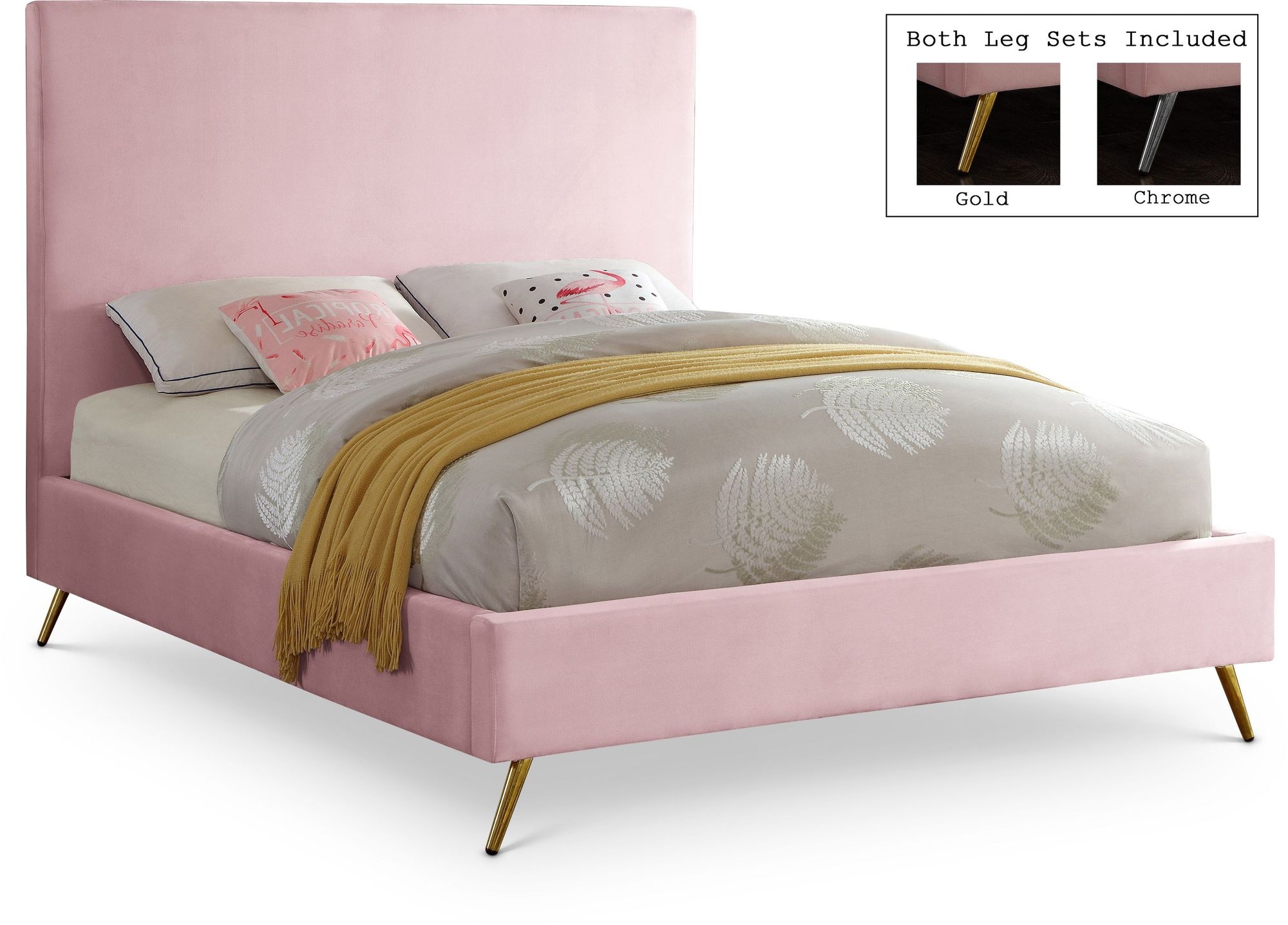 Jasmine Velvet Bed