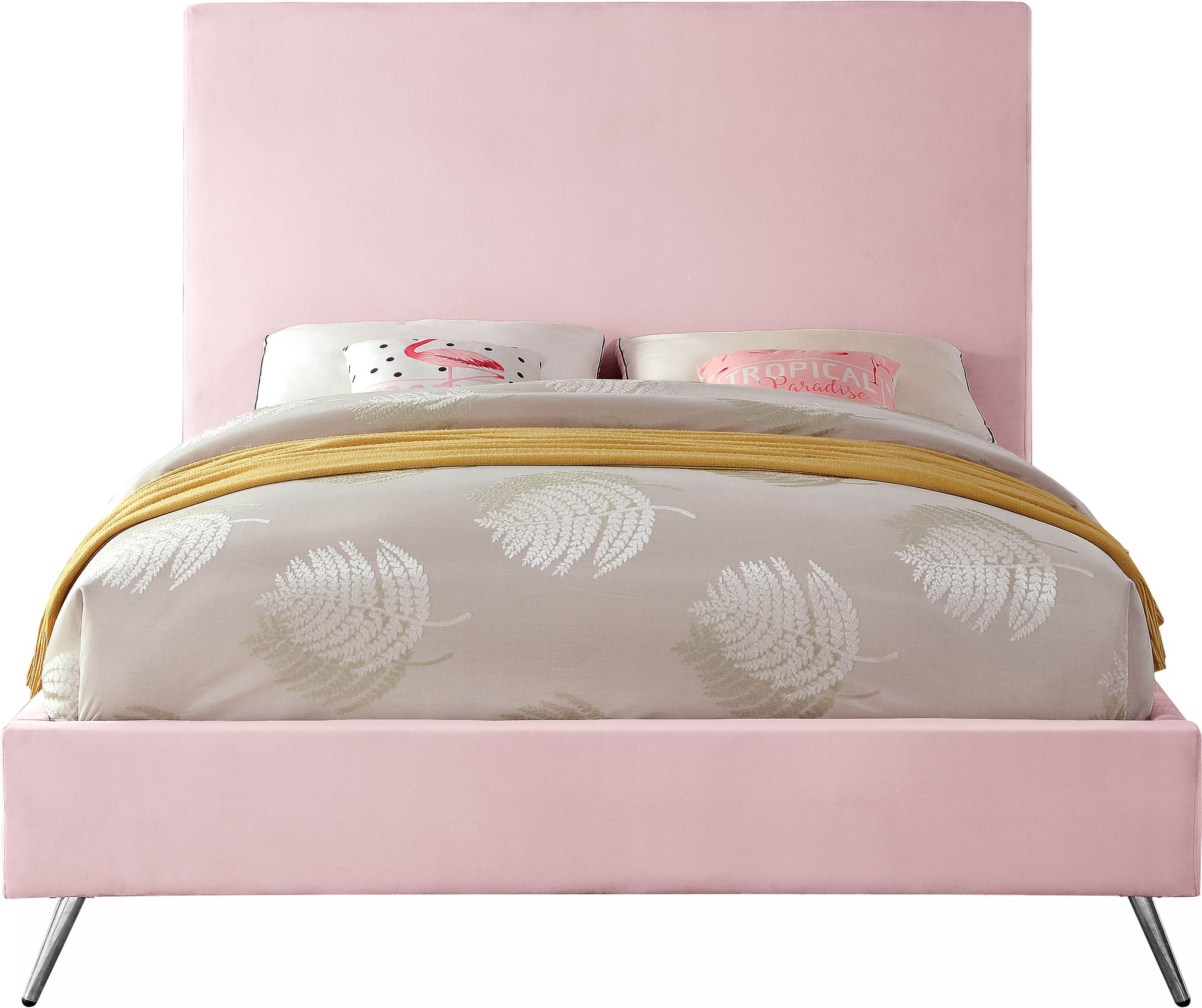 Jasmine Velvet King Size Bed