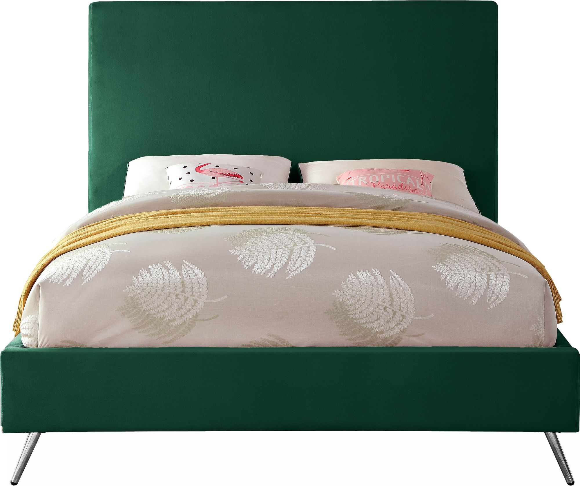 Jasmine Velvet Queen Size Bed
