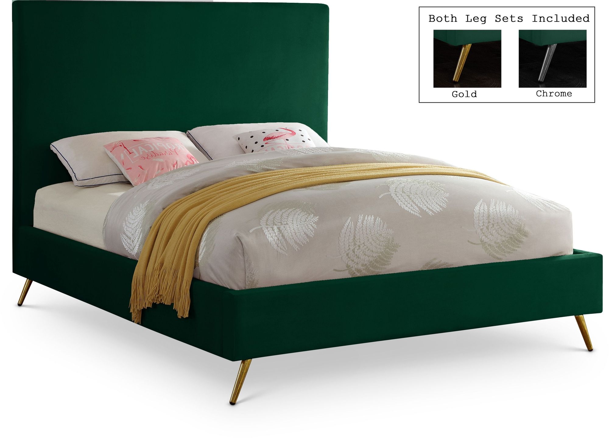 Jasmine Velvet Bed