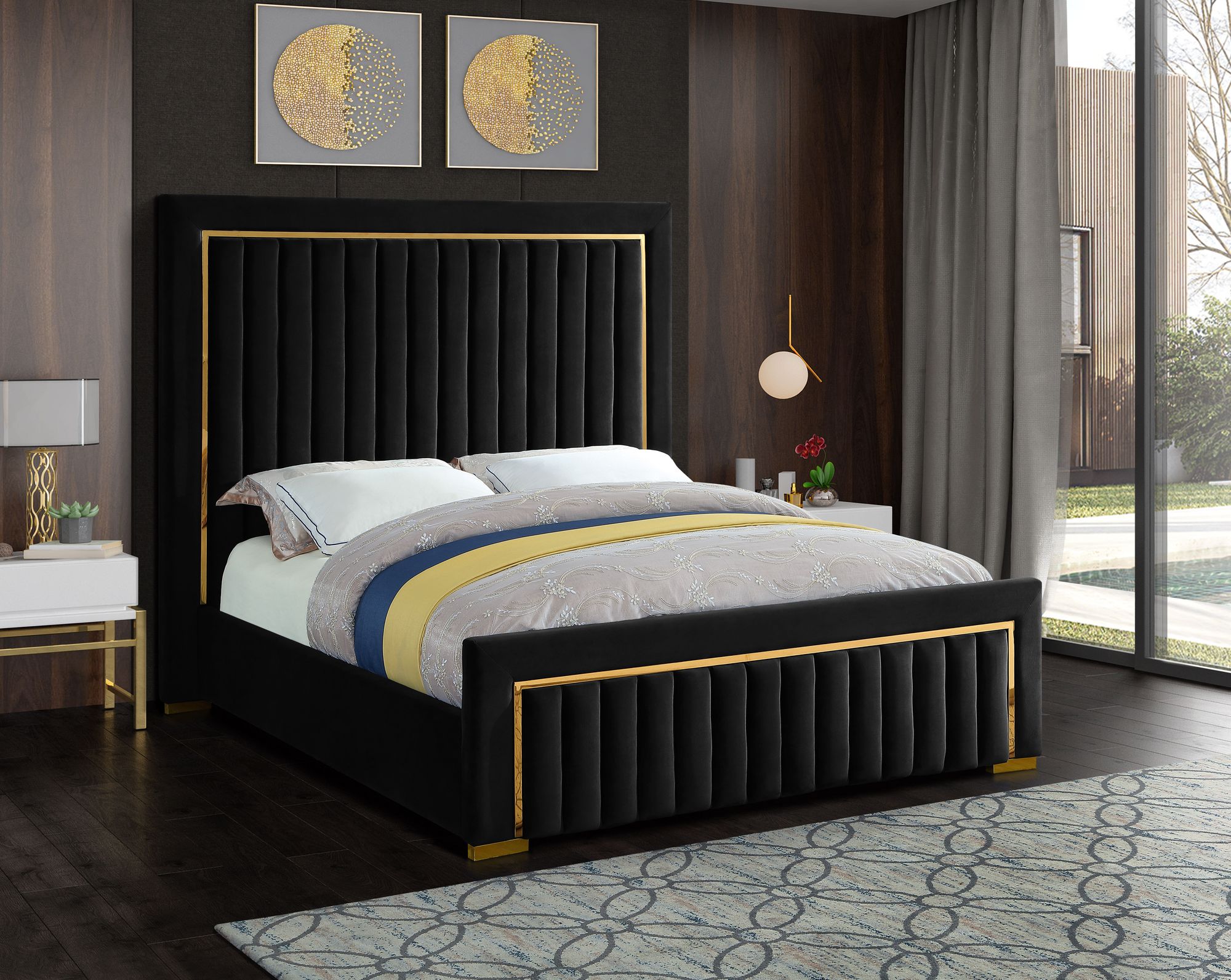 Dolce Velvet Bed