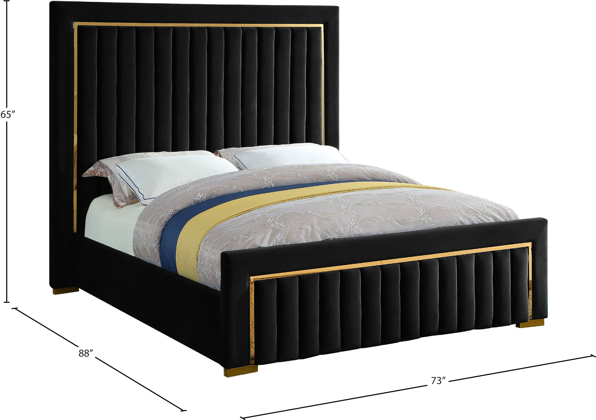 Dolce Velvet Bed