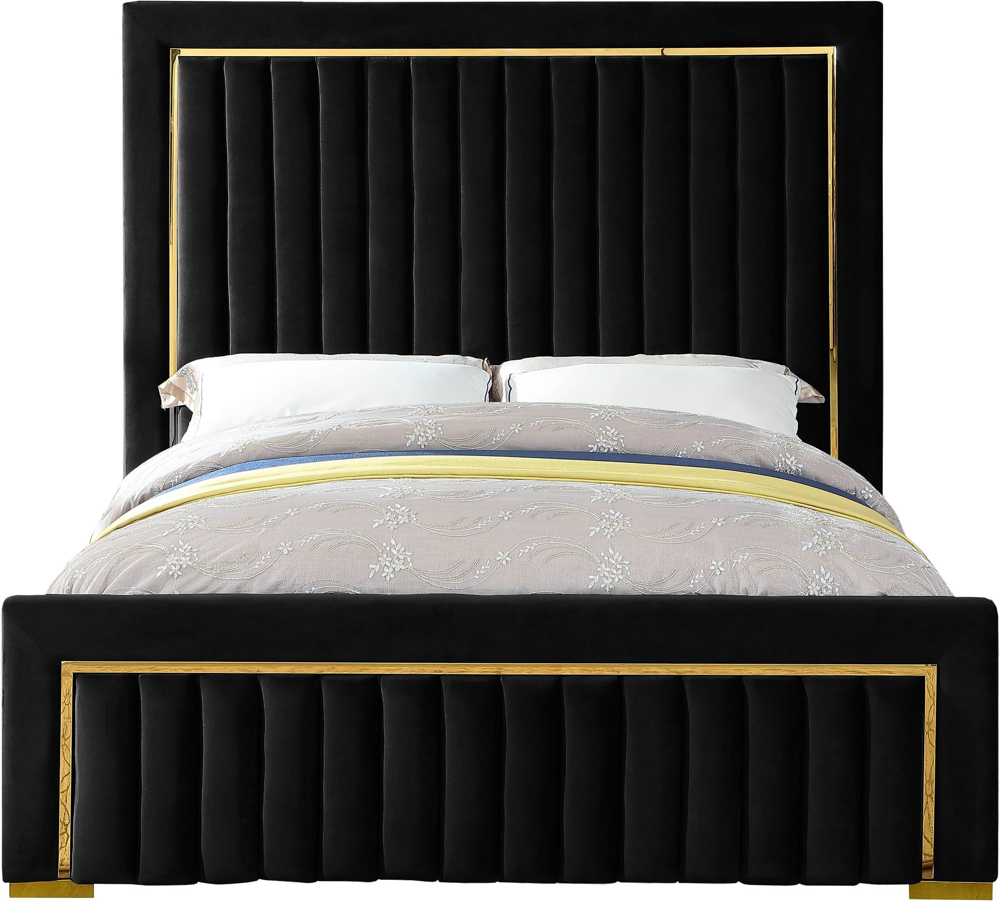 Dolce Velvet King Size Bed