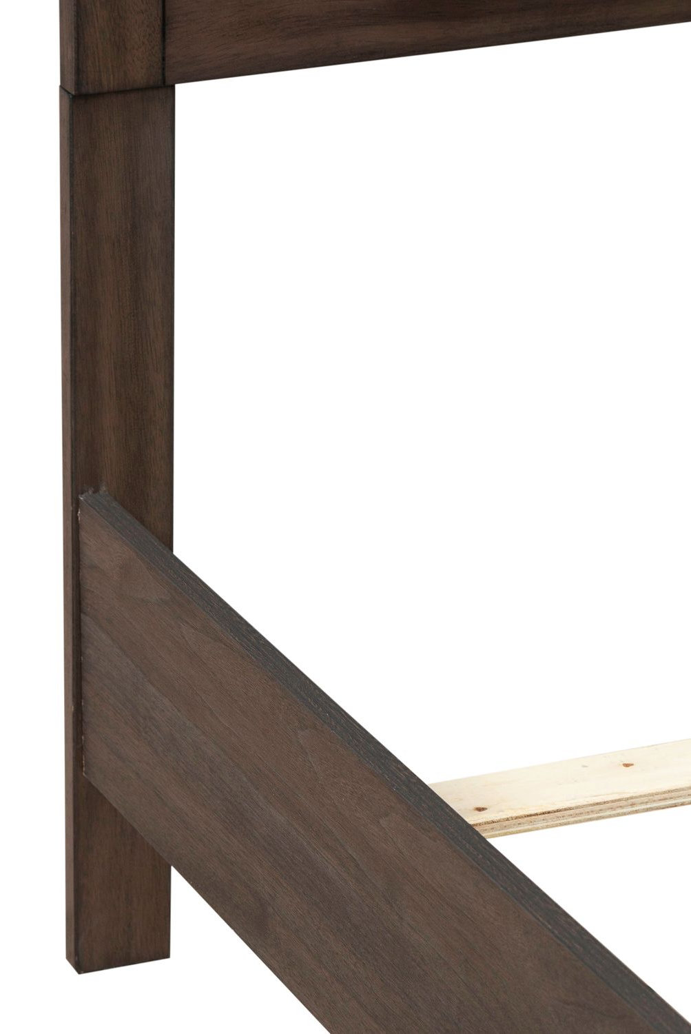 Modern Edge Upholstered Bed | Caffe Finish by Liberty