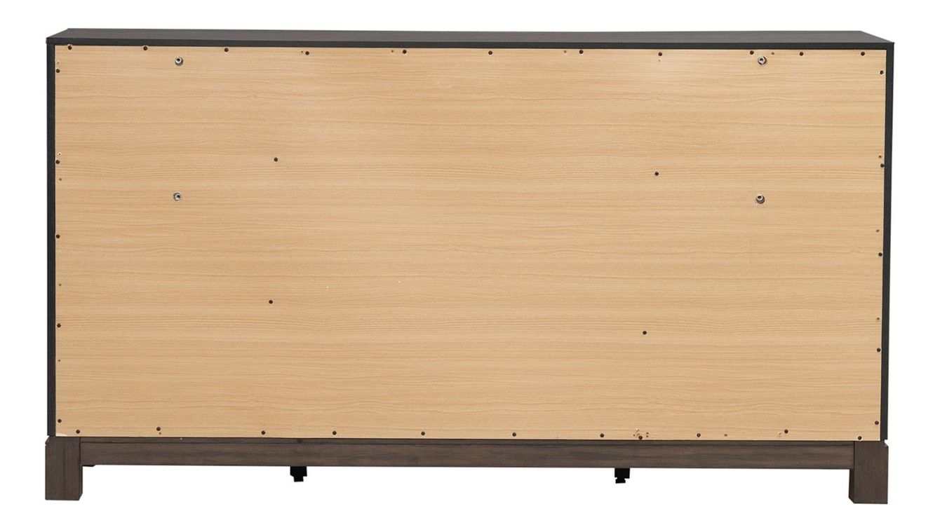 Modern Edge Upholstered Bedroom Set | Caffe Finish