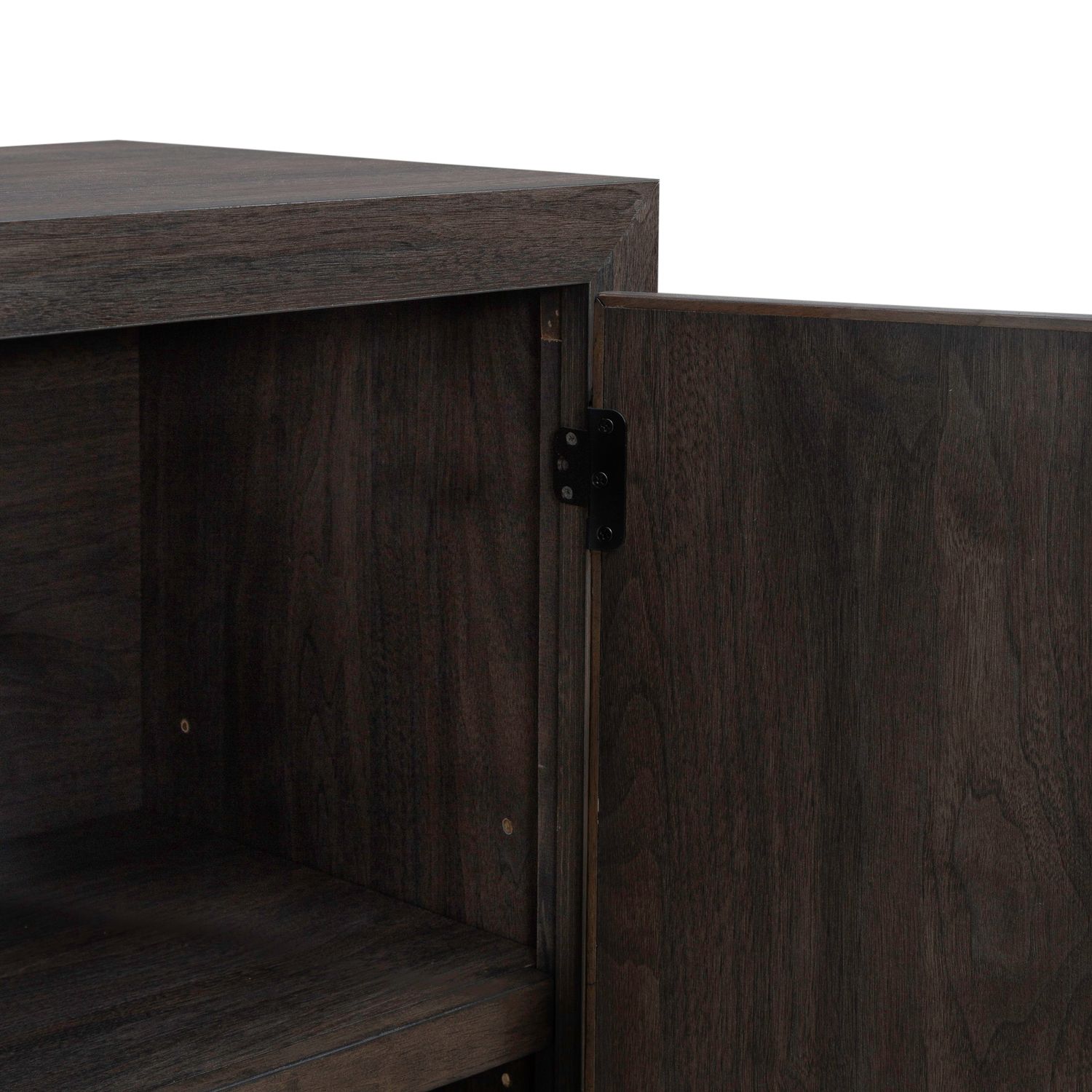 Modern Edge Upholstered Bedroom Set | Caffe Finish