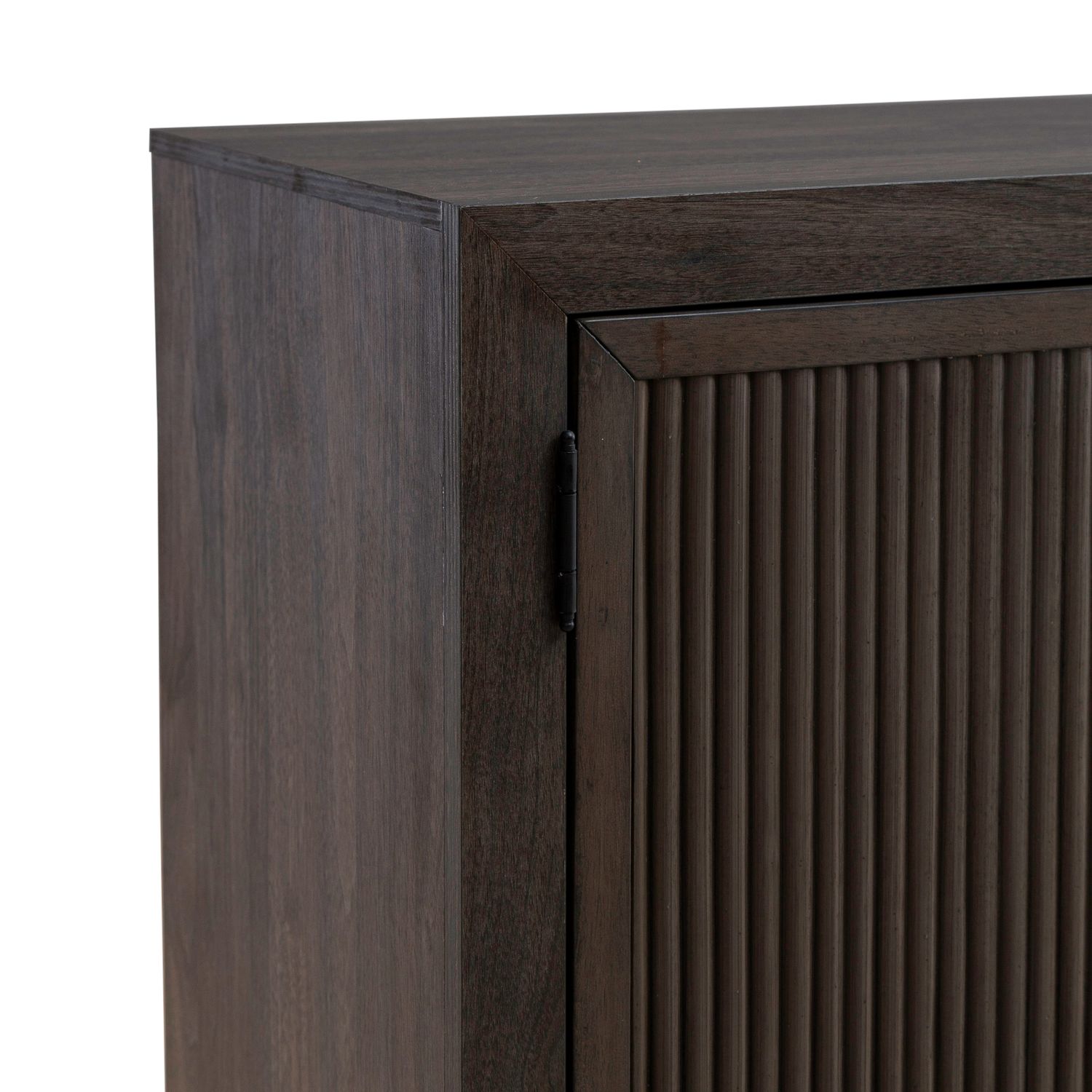 Modern Edge Upholstered Bedroom Set | Caffe Finish