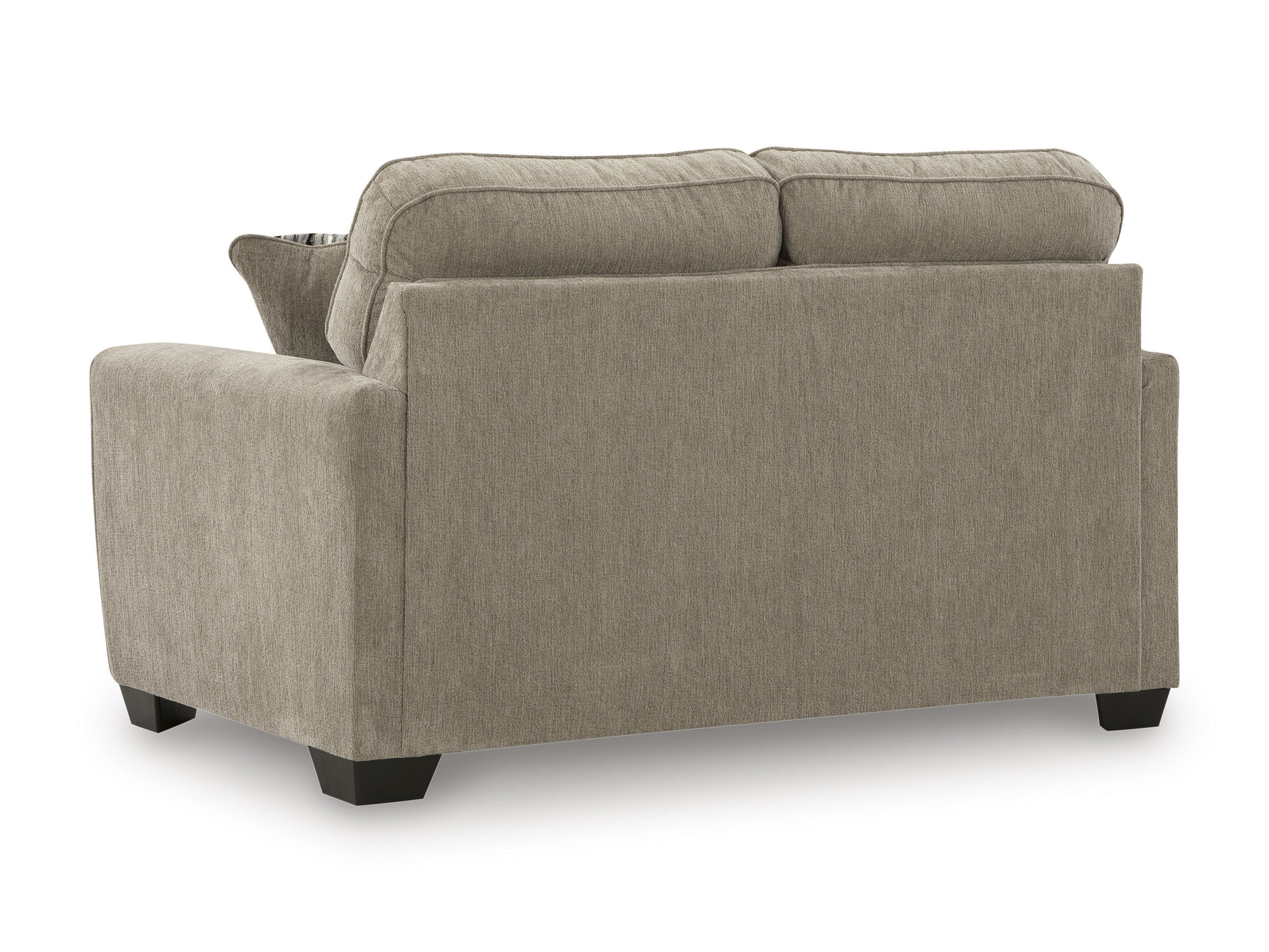 Olten Transitional Loveseat | Mocha Upholstery