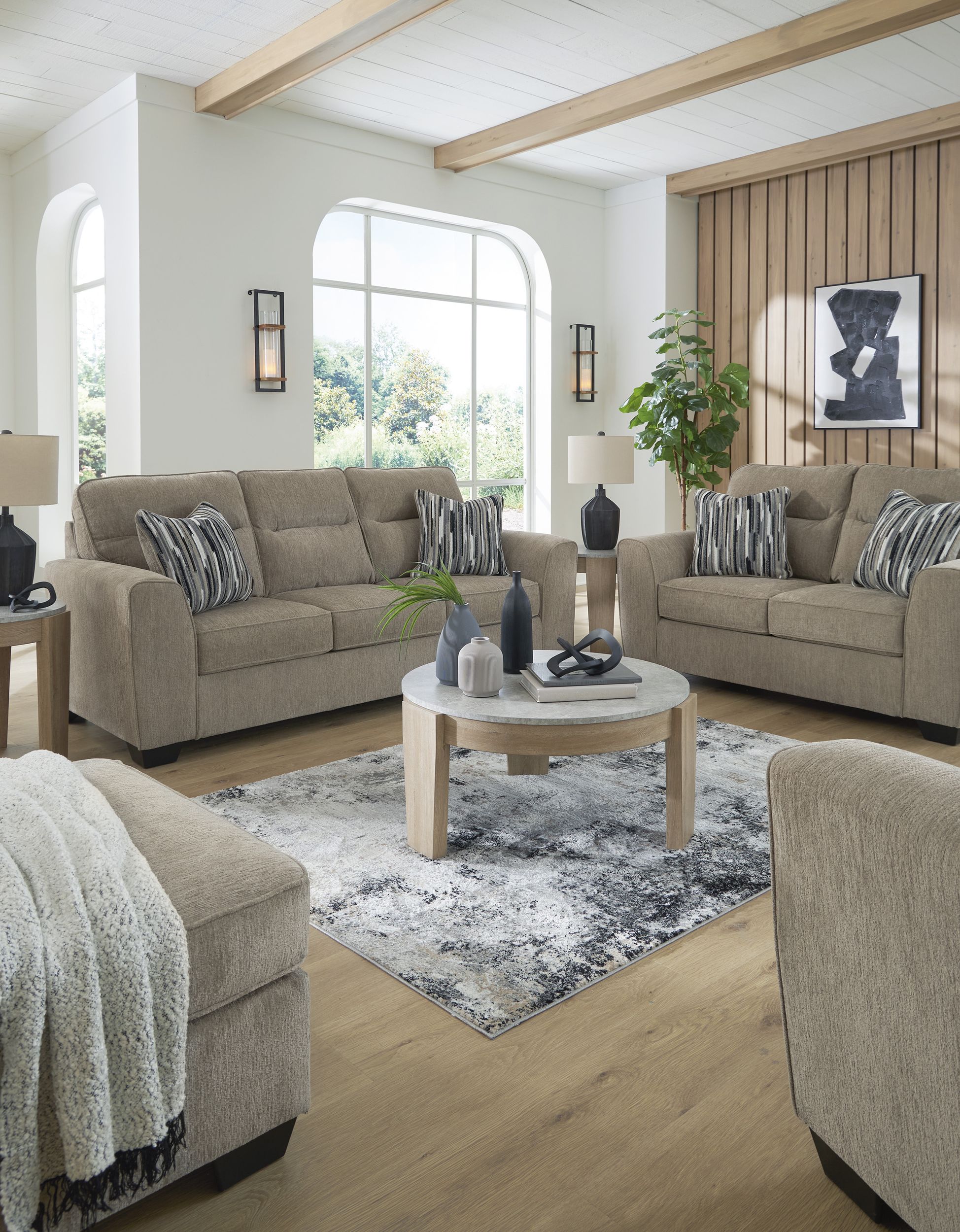Olten Polyester Living Room Set