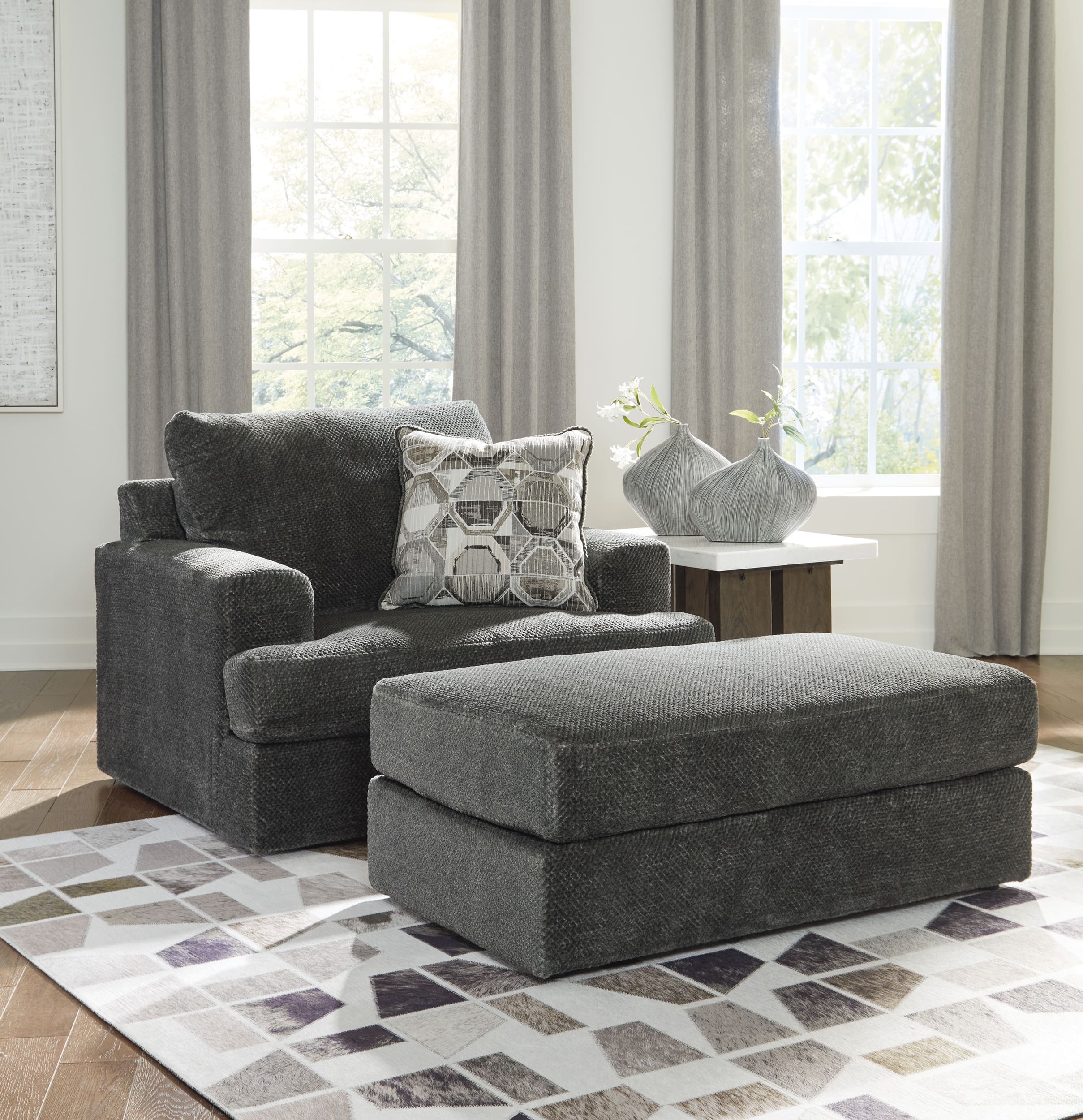 Karinne Polyester Oversized Chair