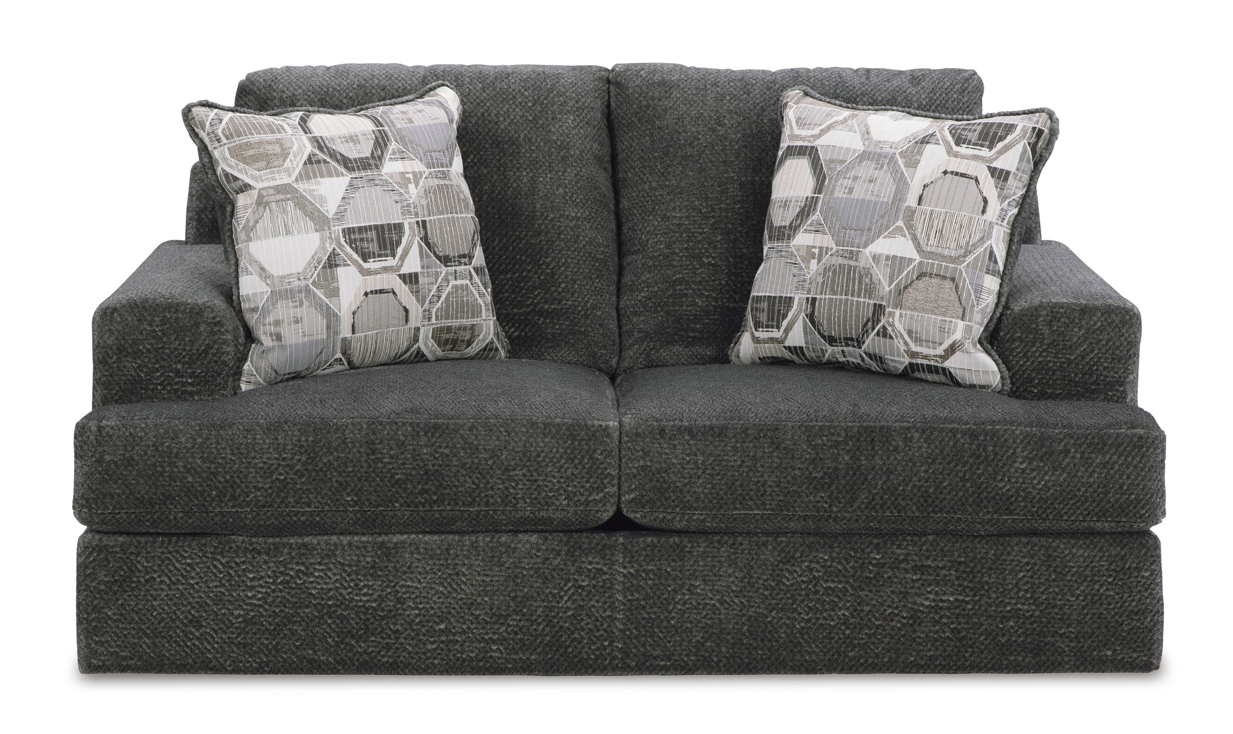 Ashley Karinne Smoke Loveseat