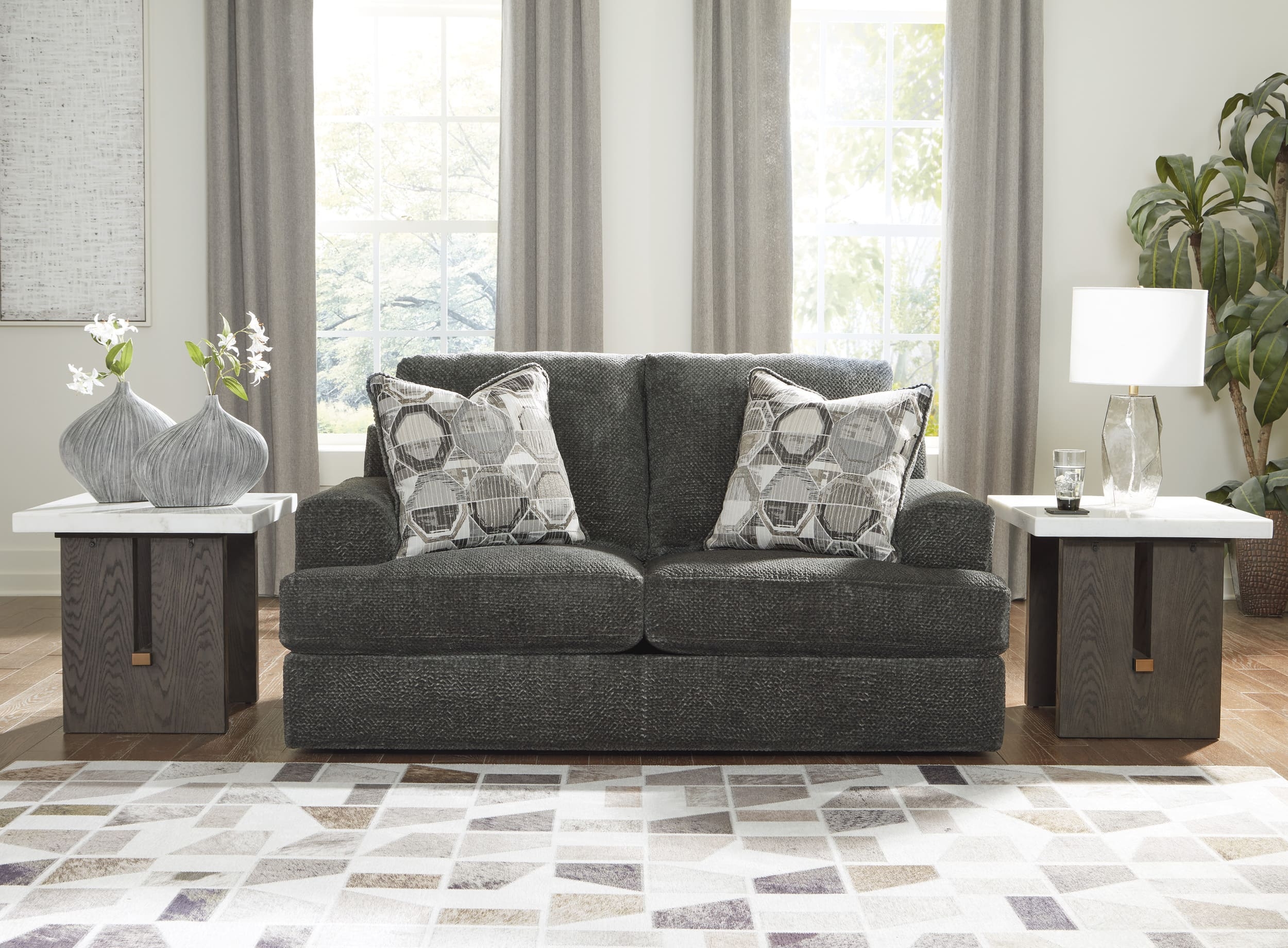 Ashley Karinne Loveseat