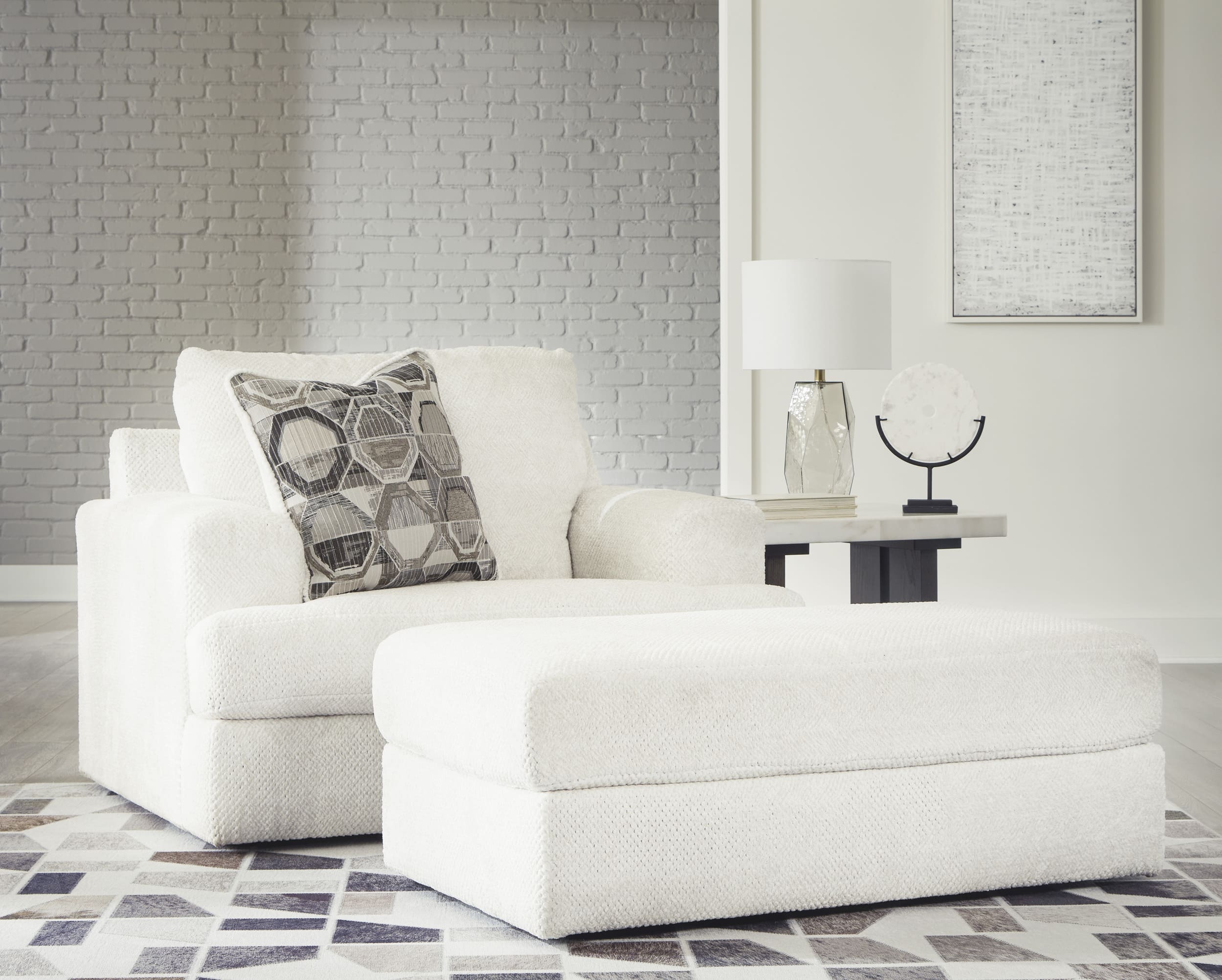 Karinne Polyester Oversized Chair
