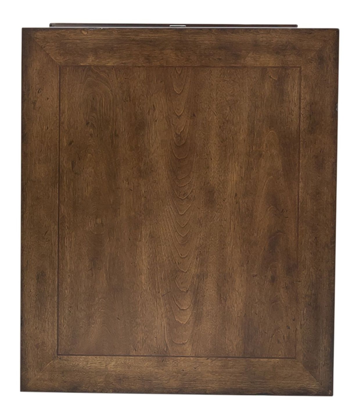 Tribeca Rectangular Wood End Table w/Drawer