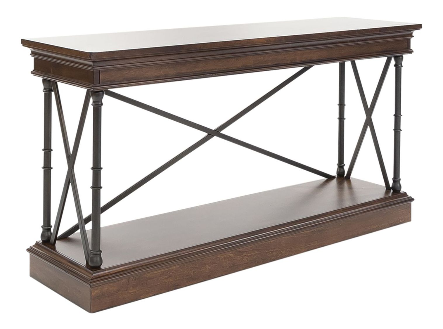 Tribeca Rectangular Wood Cocktail Set | Cordovan Brown