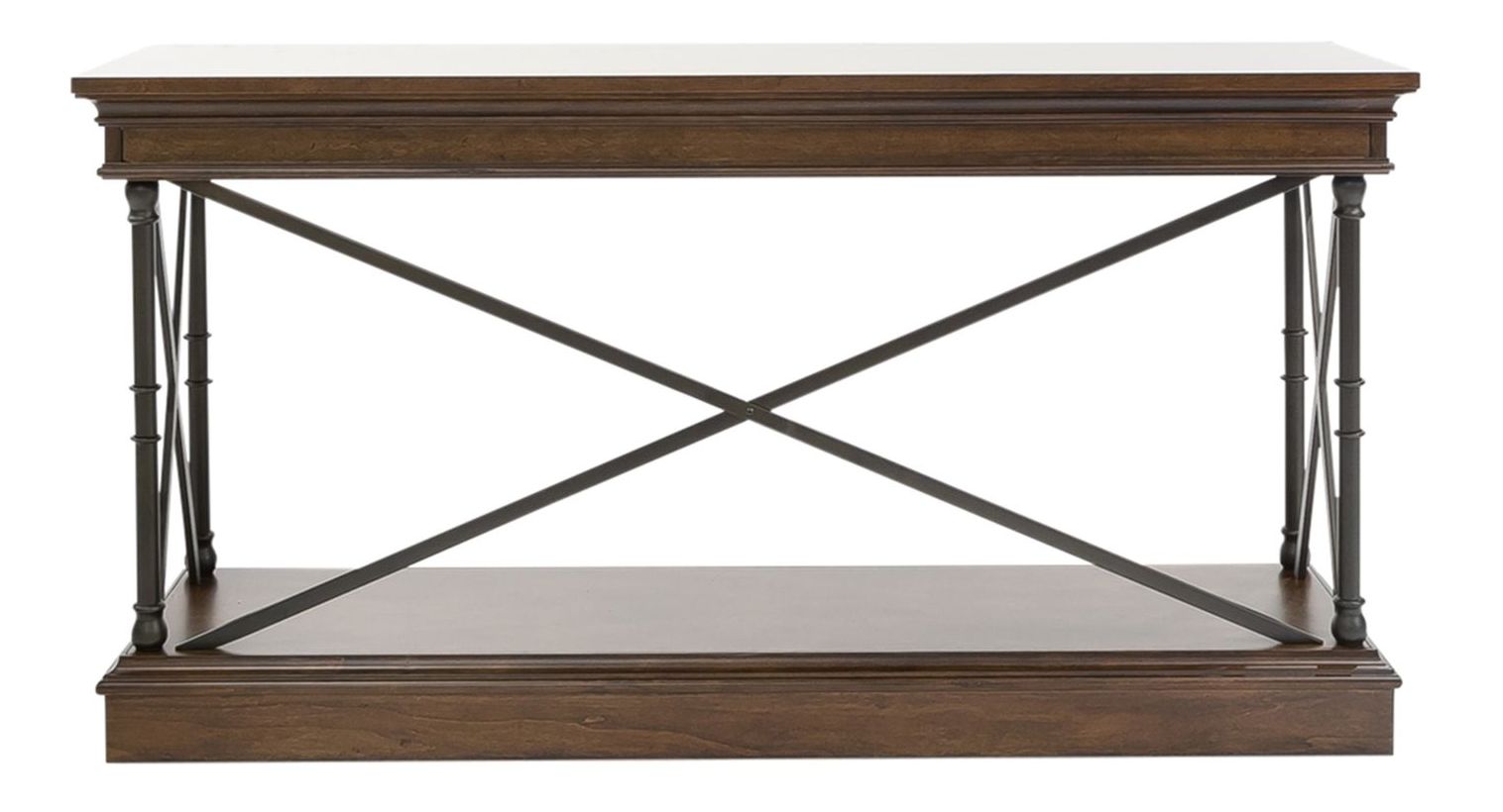 Tribeca Rectangular Wood Cocktail Set | Cordovan Brown