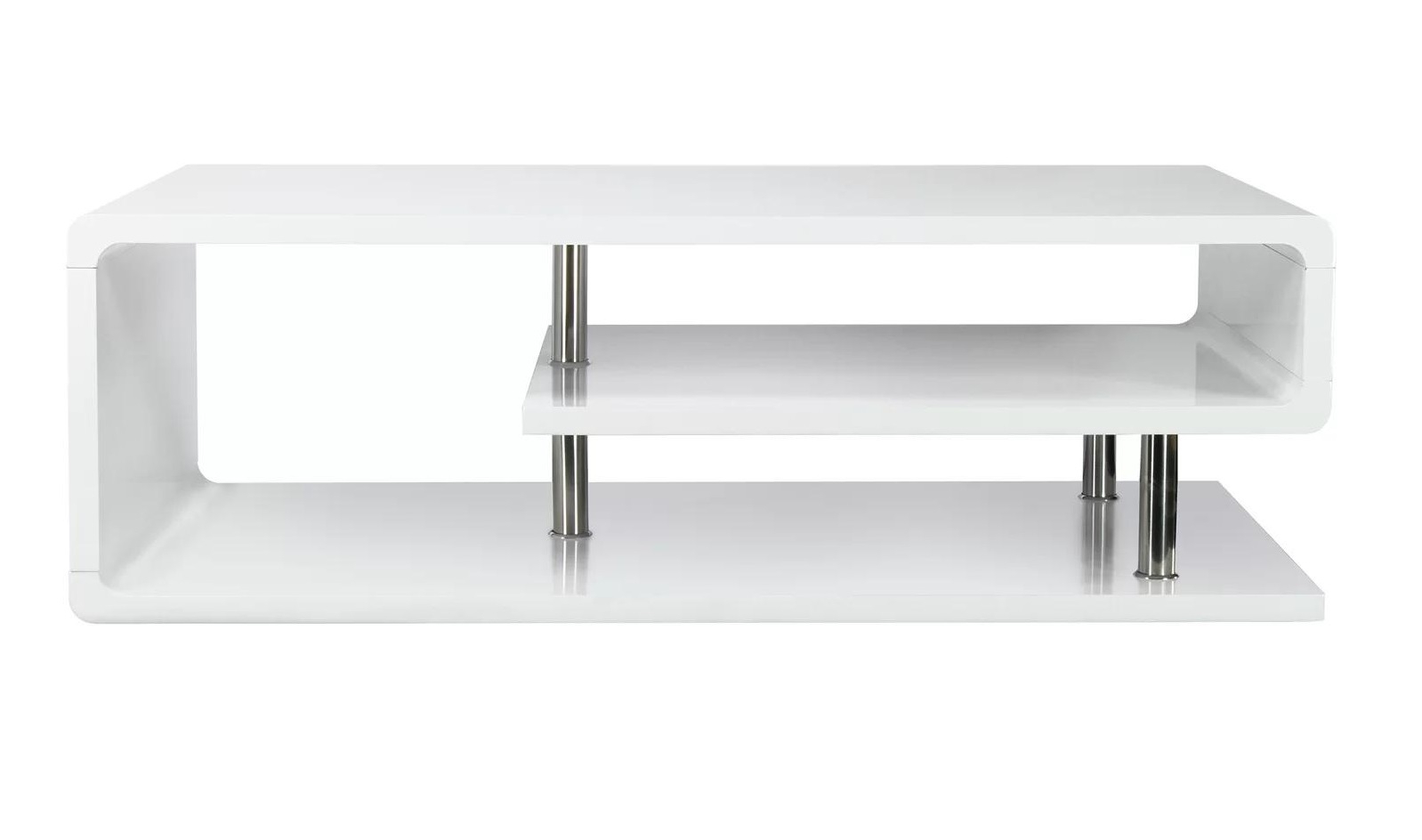 Ninove Lacquer/Wood Storage Coffee Table Set