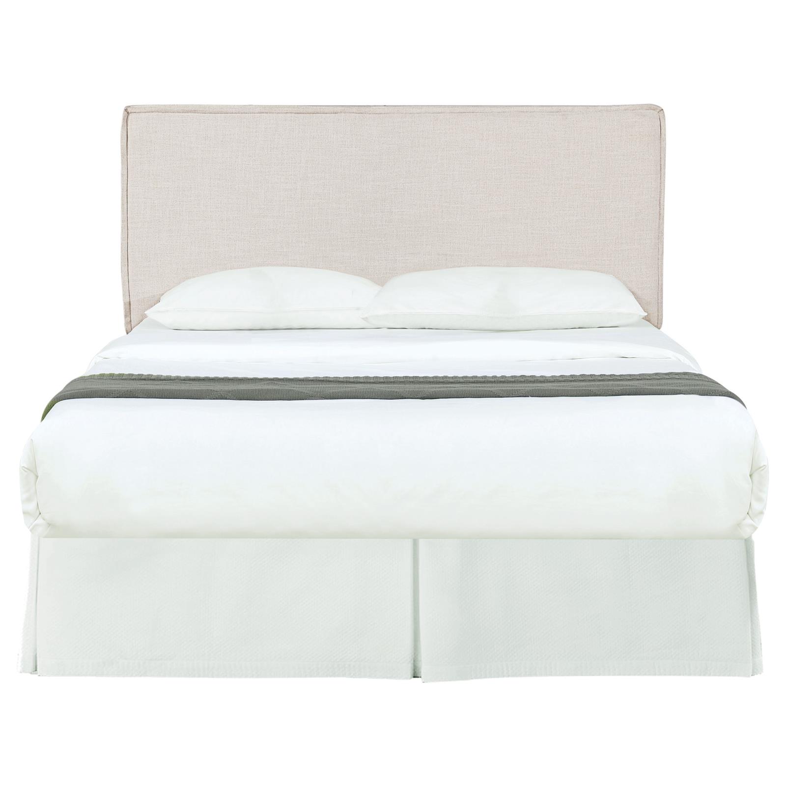 Izzy Fabric Upholstered Headboard Sand, King Size