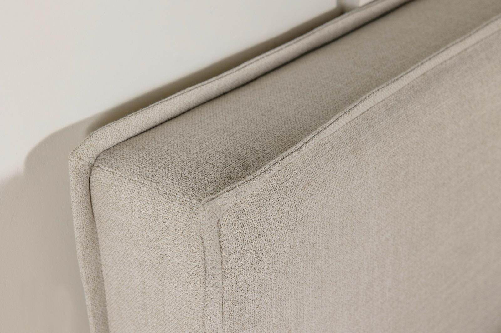 Izzy Fabric Upholstered Headboard Sand, King Size