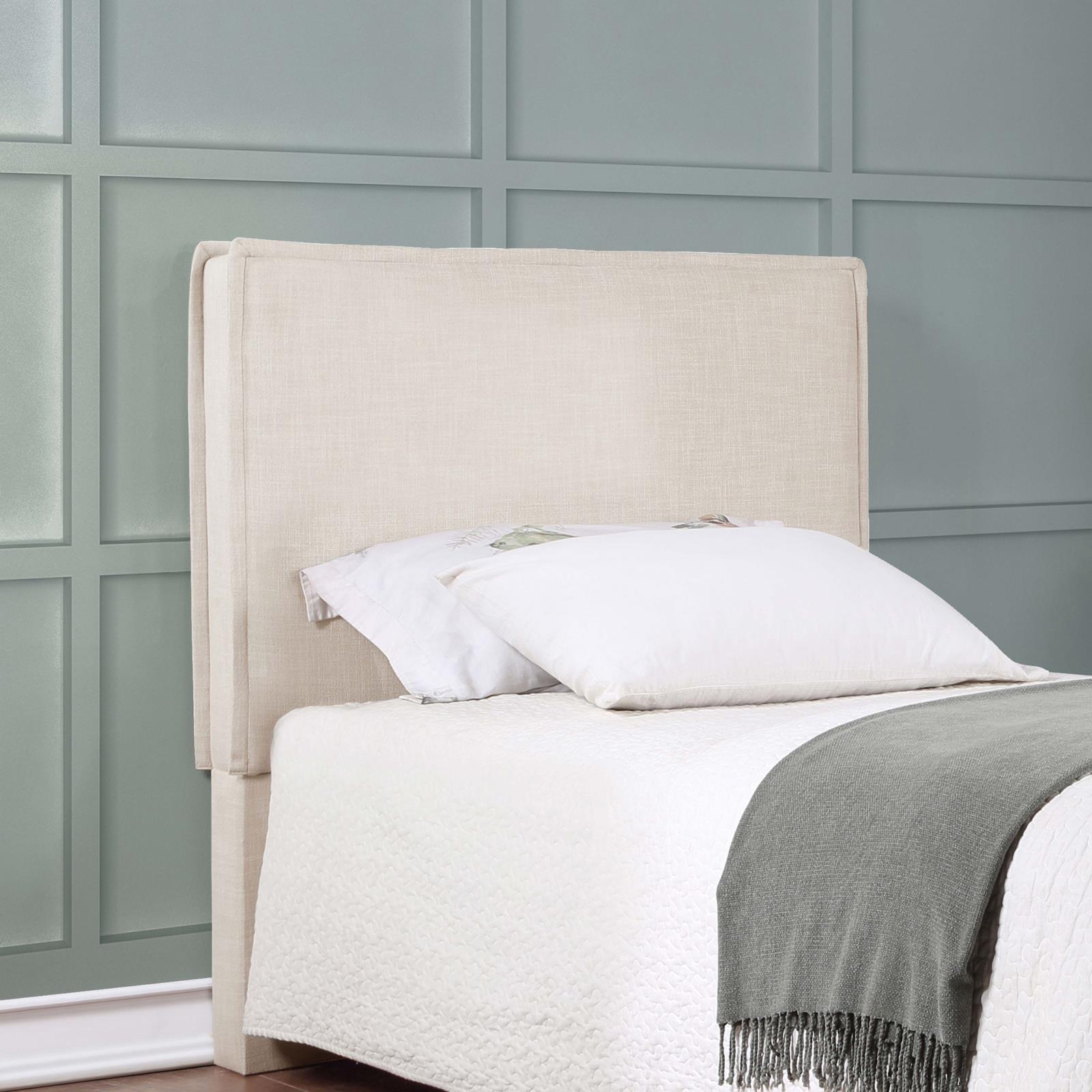 Izzy Fabric Upholstered Headboard, Twin Size