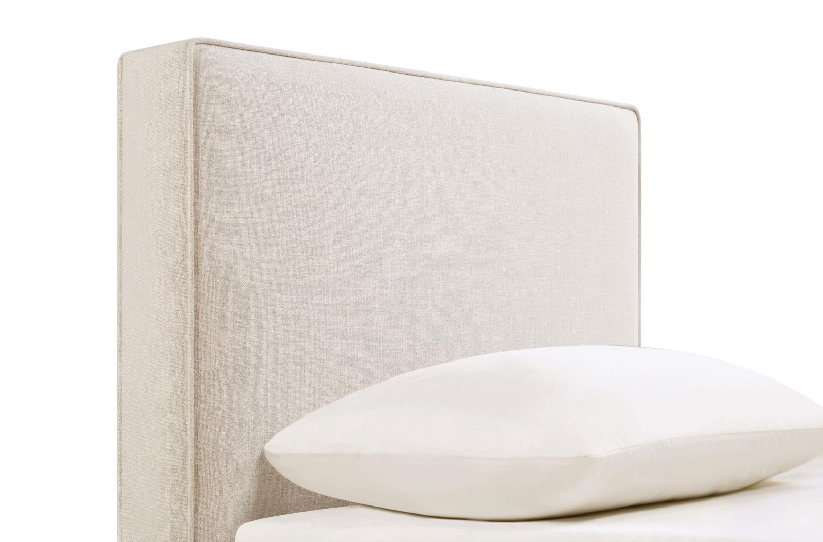 Kosmo Fabric Rectangular Upholstered Headboard, Twin Size