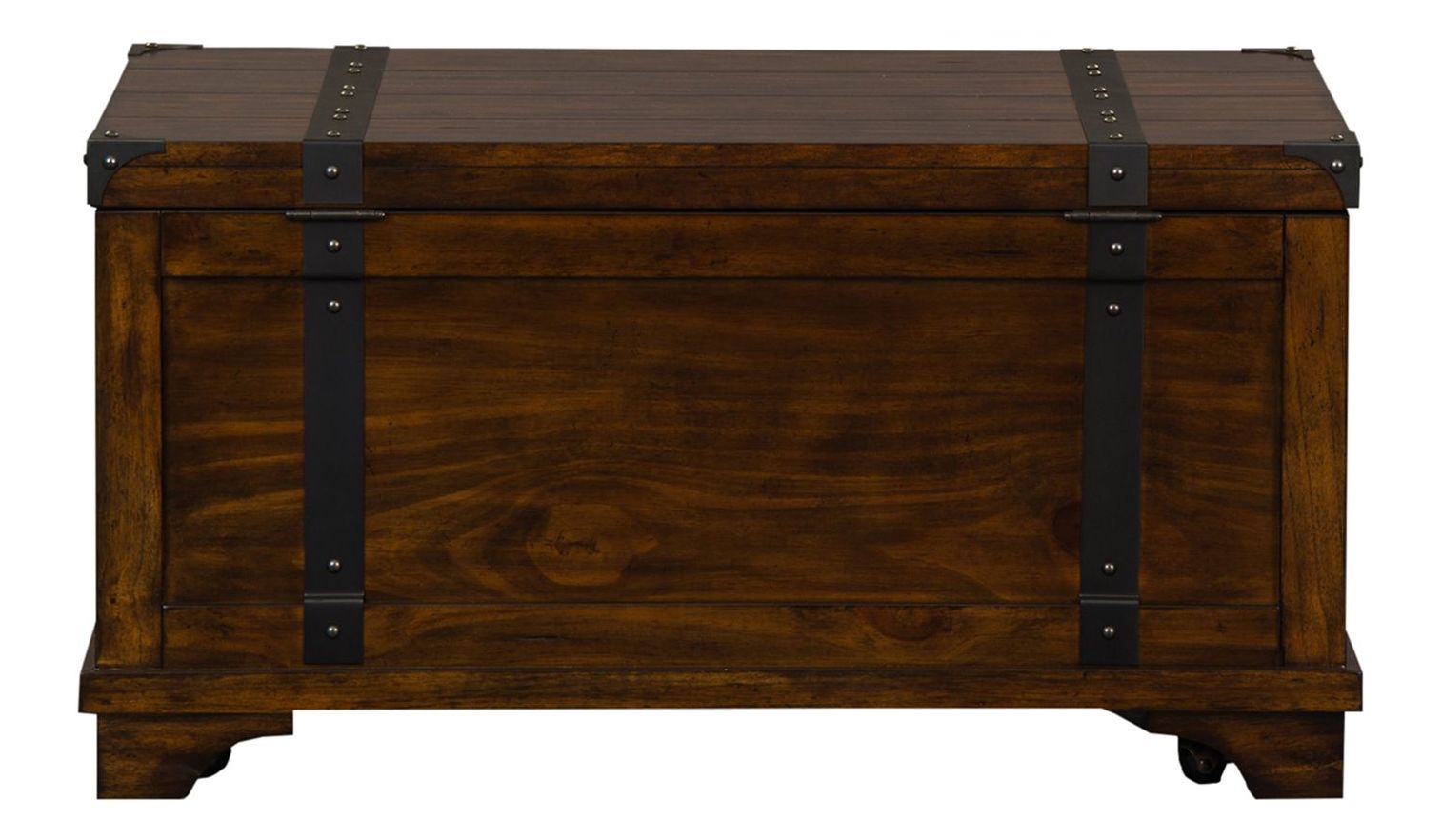 Aspen Skies Wood Storage Trunk