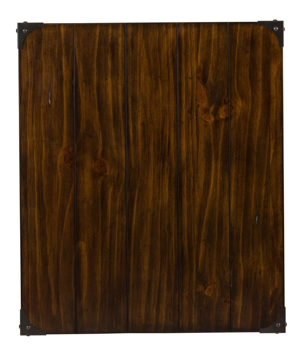 Aspen Skies Wood Storage Cocktail Set | Russet Brown