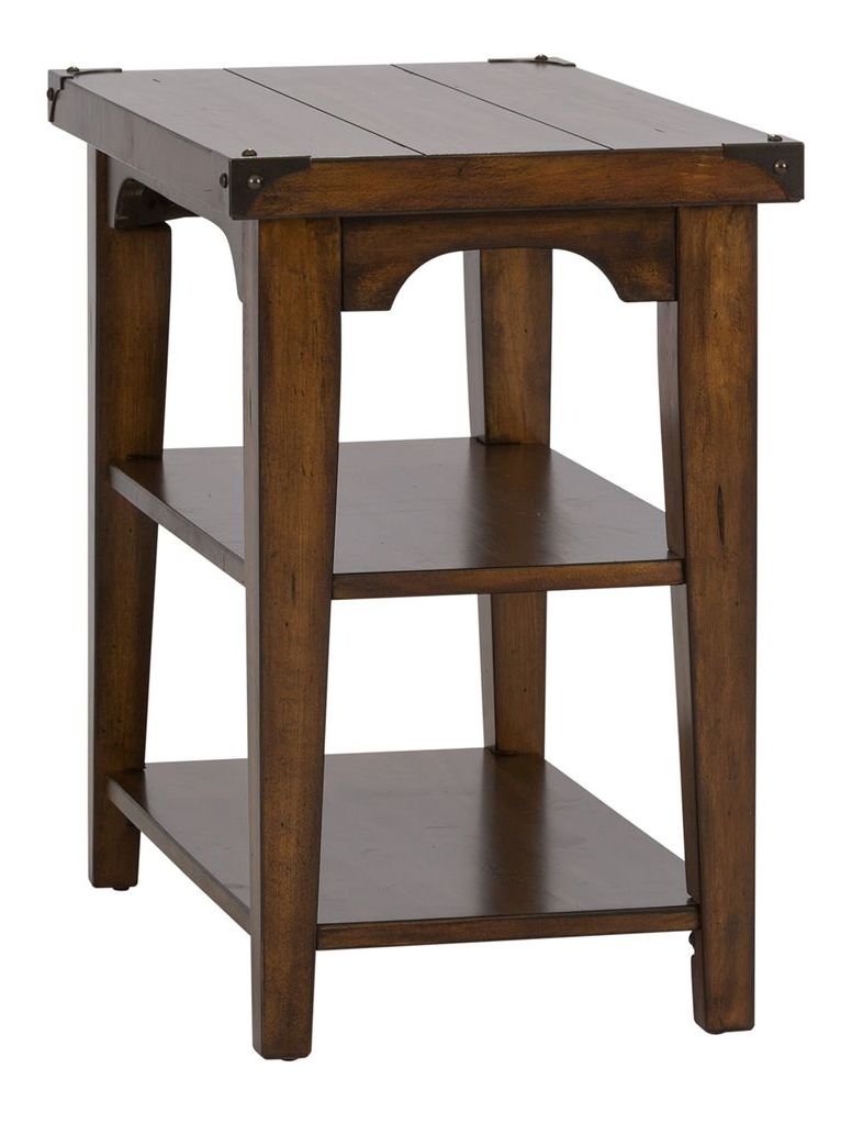 Aspen Skies Wood Storage Cocktail Set | Russet Brown