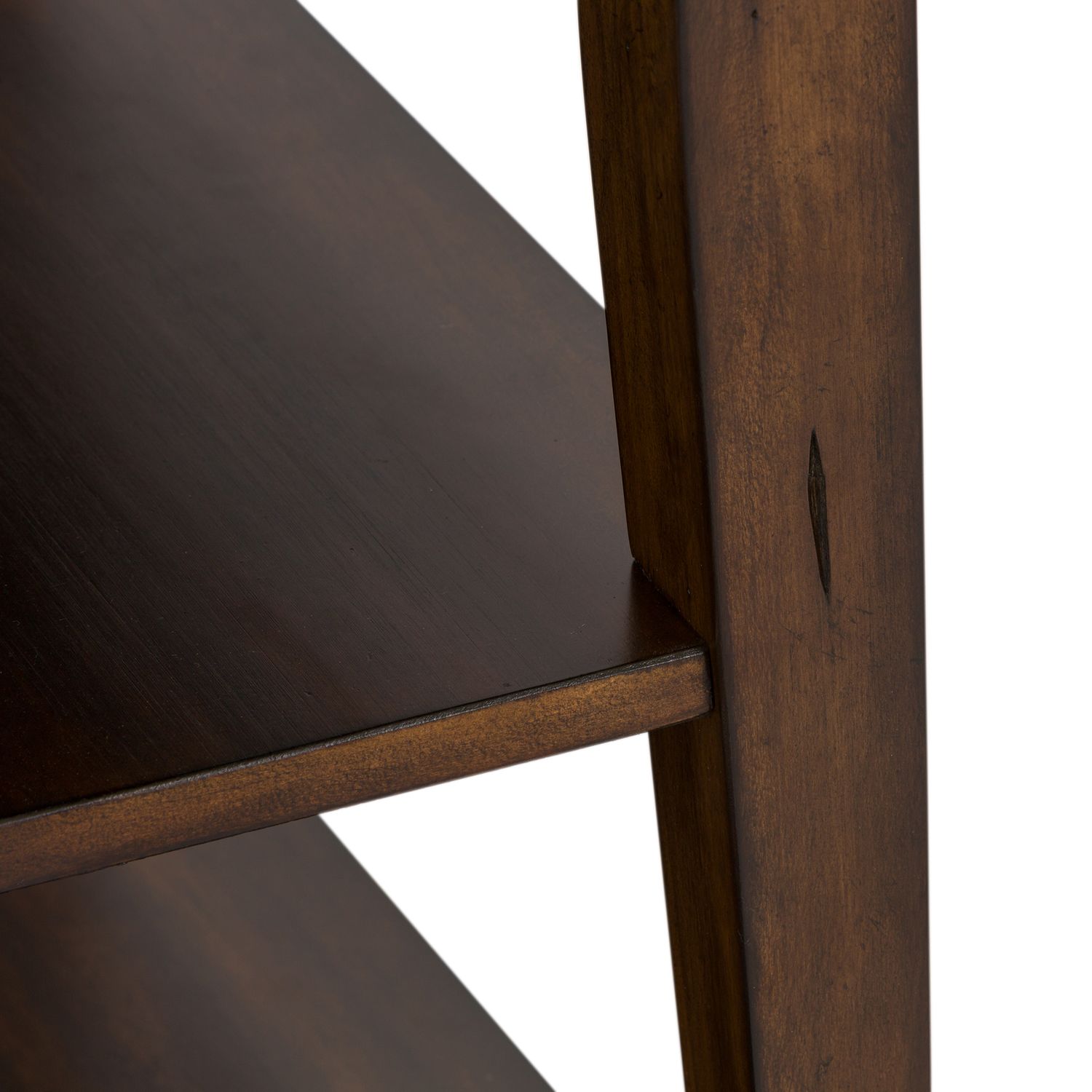 Aspen Skies Rectangular Wood Storage Chair Side Table