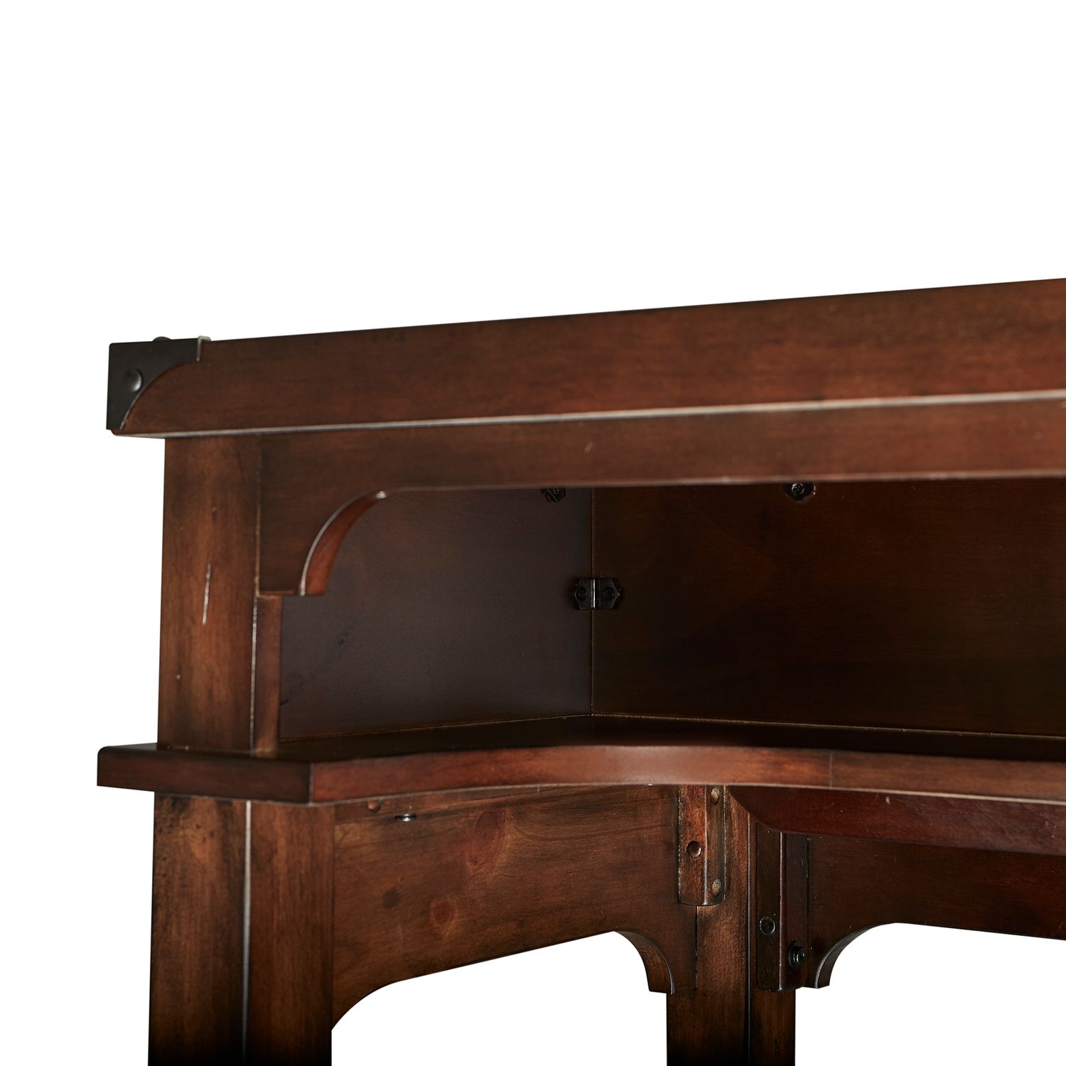 Aspen Skies Rectangular Wood Console Bar Table