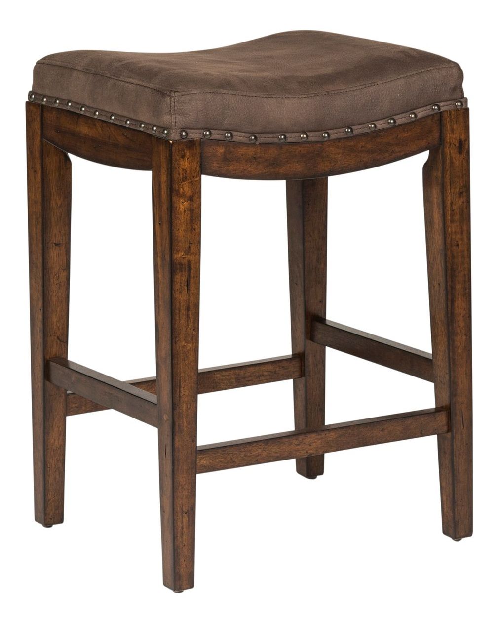 Aspen Skies Wood Console Bar Set | Russet Brown