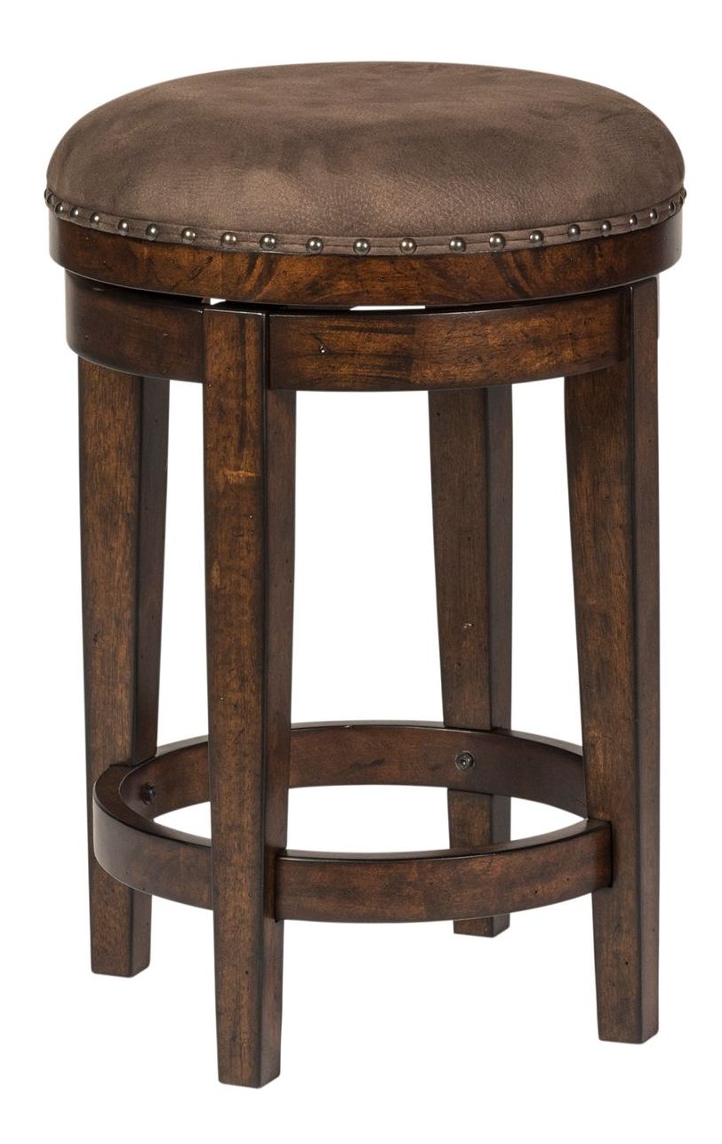 Aspen Skies Wood Console Bar Set | Russet Brown