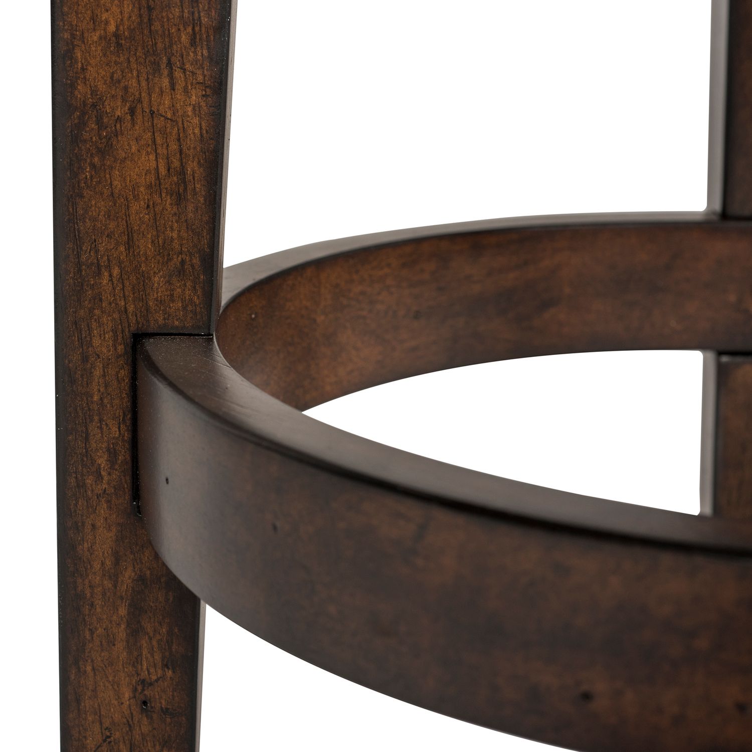 Aspen Skies Polyester/Wood Console Swivel Stool