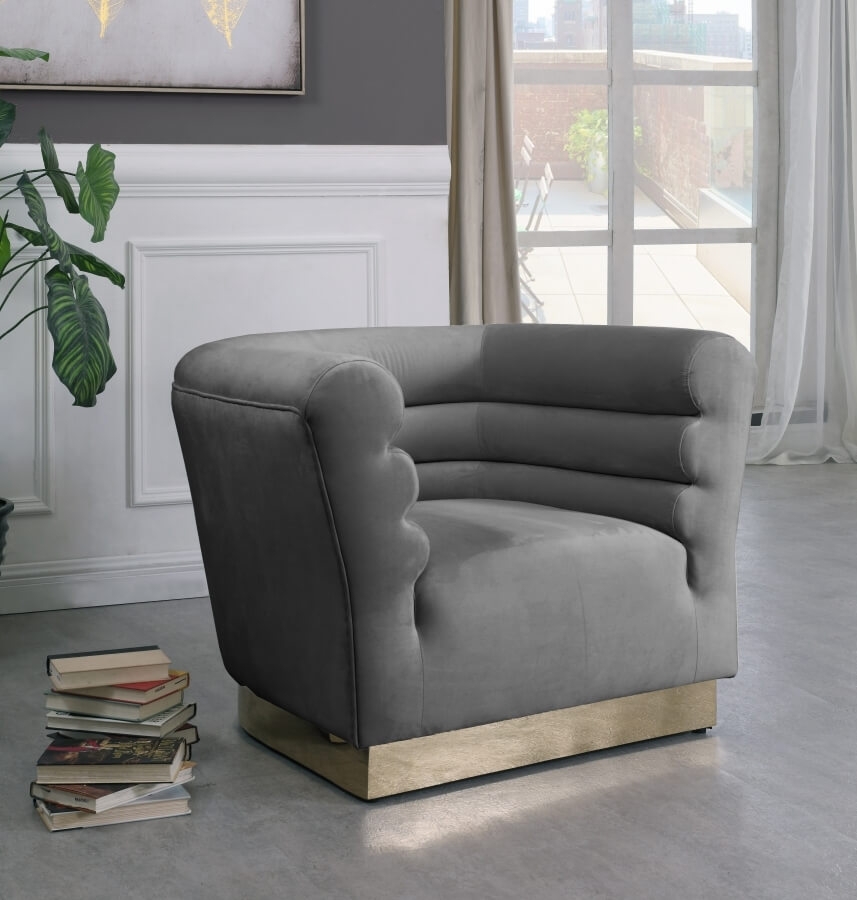Bellini Velvet Chair