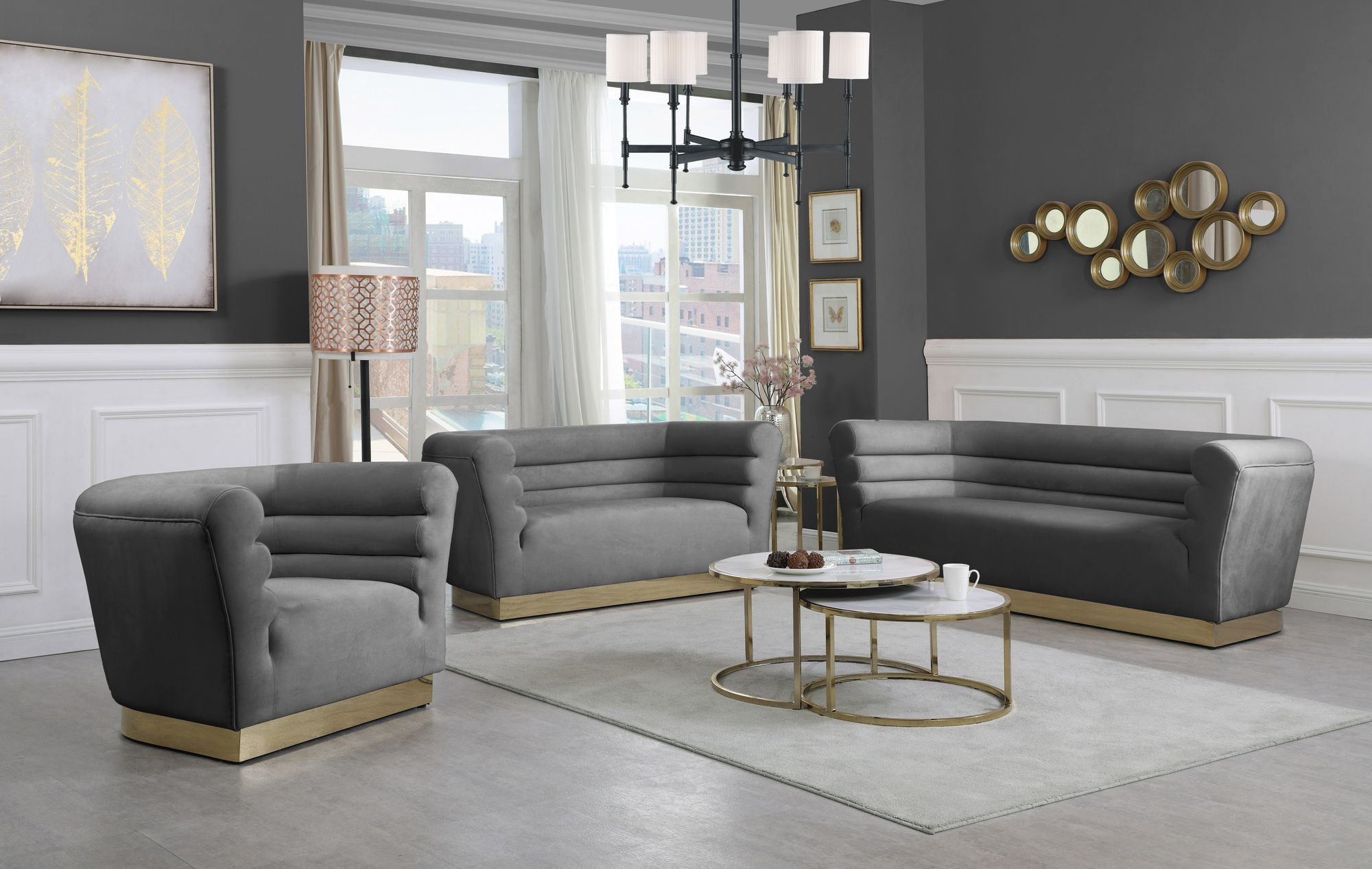 Bellini Velvet Chair