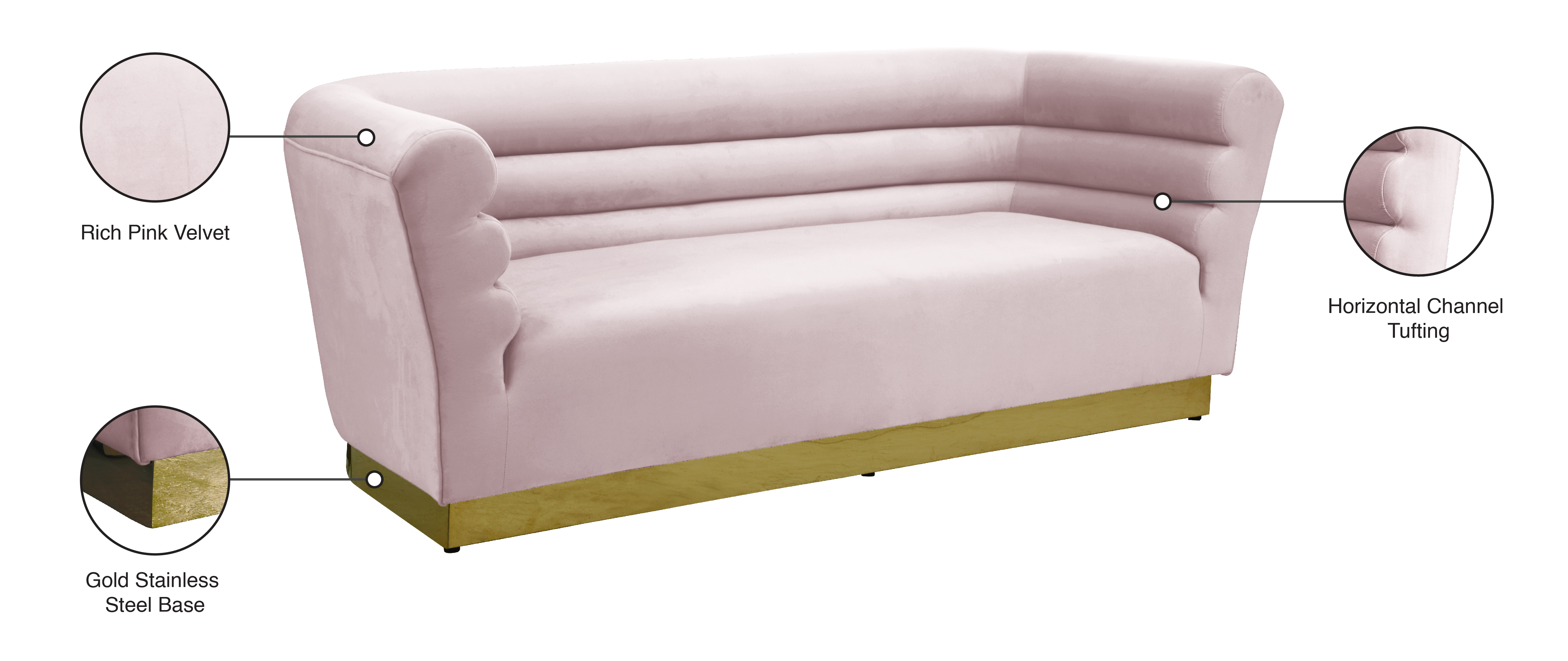 Bellini Velvet Sofa