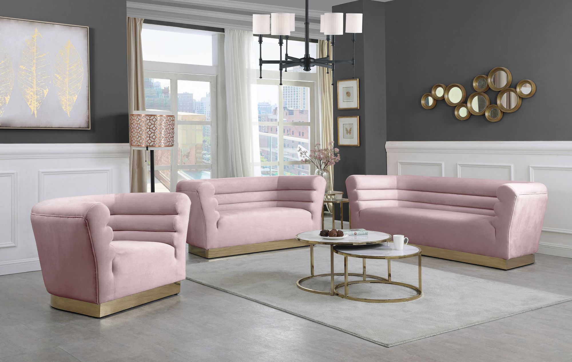 Bellini Velvet Chair