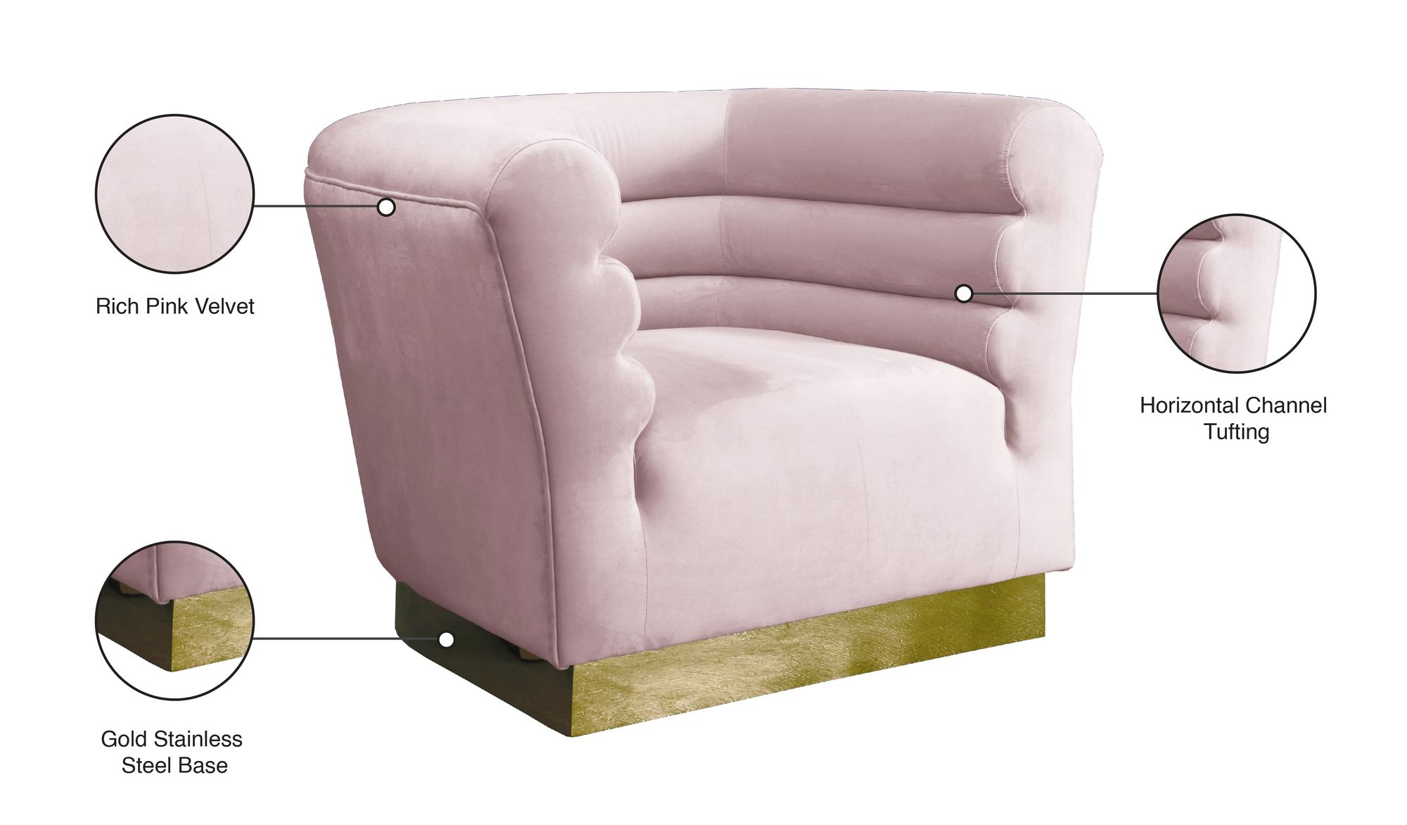 Bellini Velvet Chair
