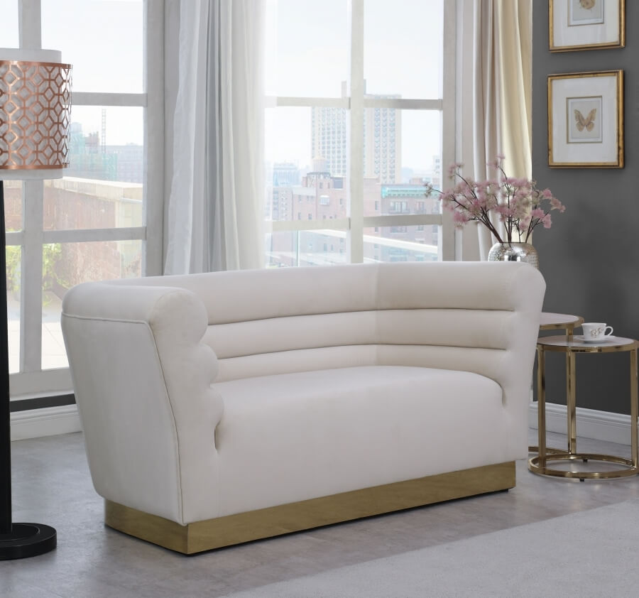 Bellini Velvet Loveseat