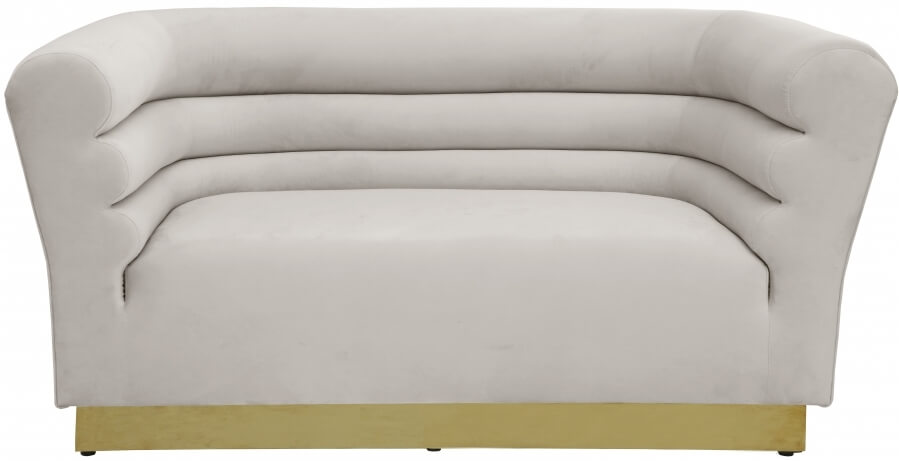 Bellini Velvet Loveseat